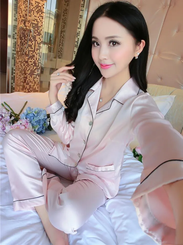 Comfortably Cute Long Sleeve Pajamas Set