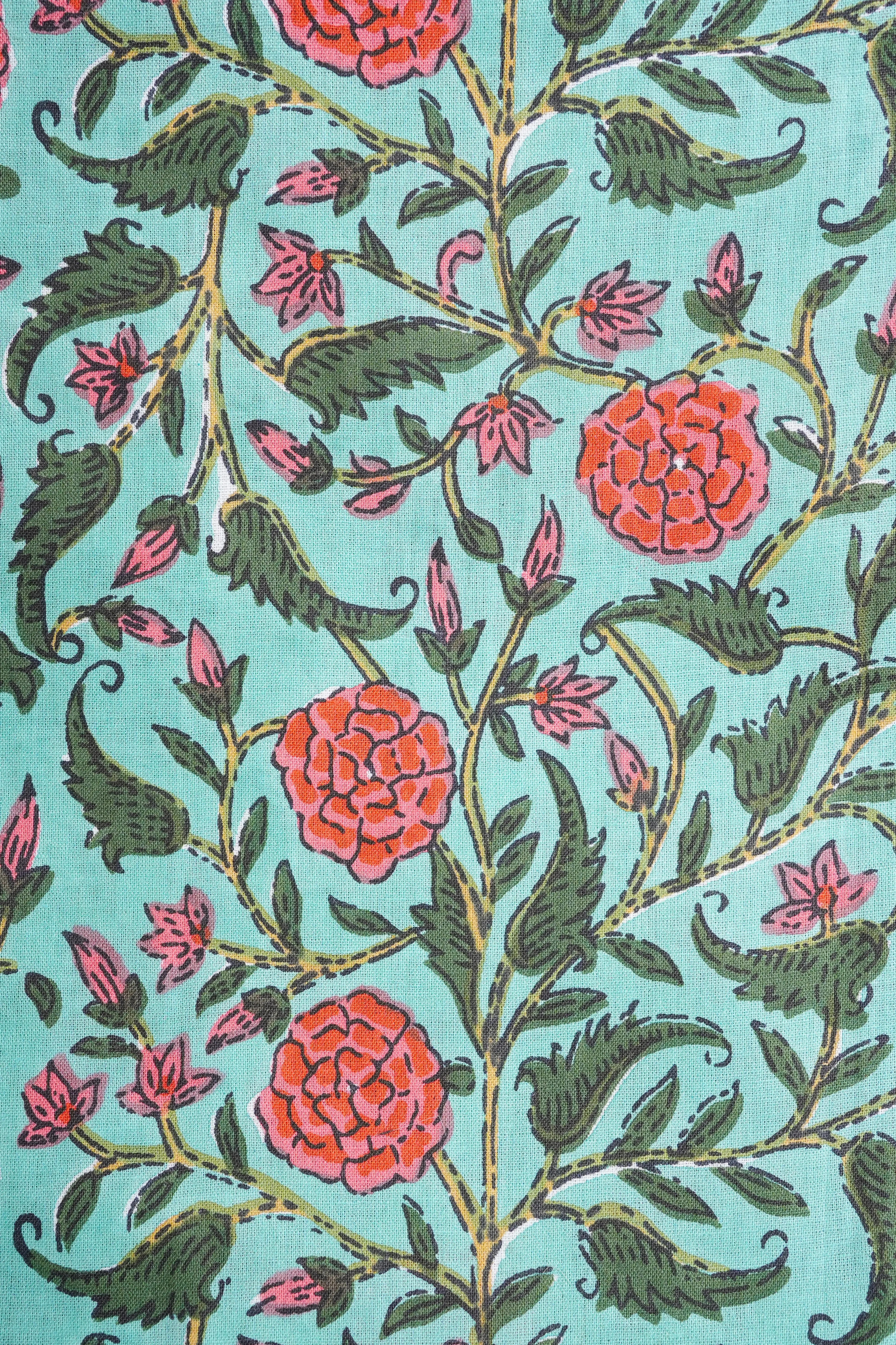 Cotton Pajama Pants Women - Peachy Meadow