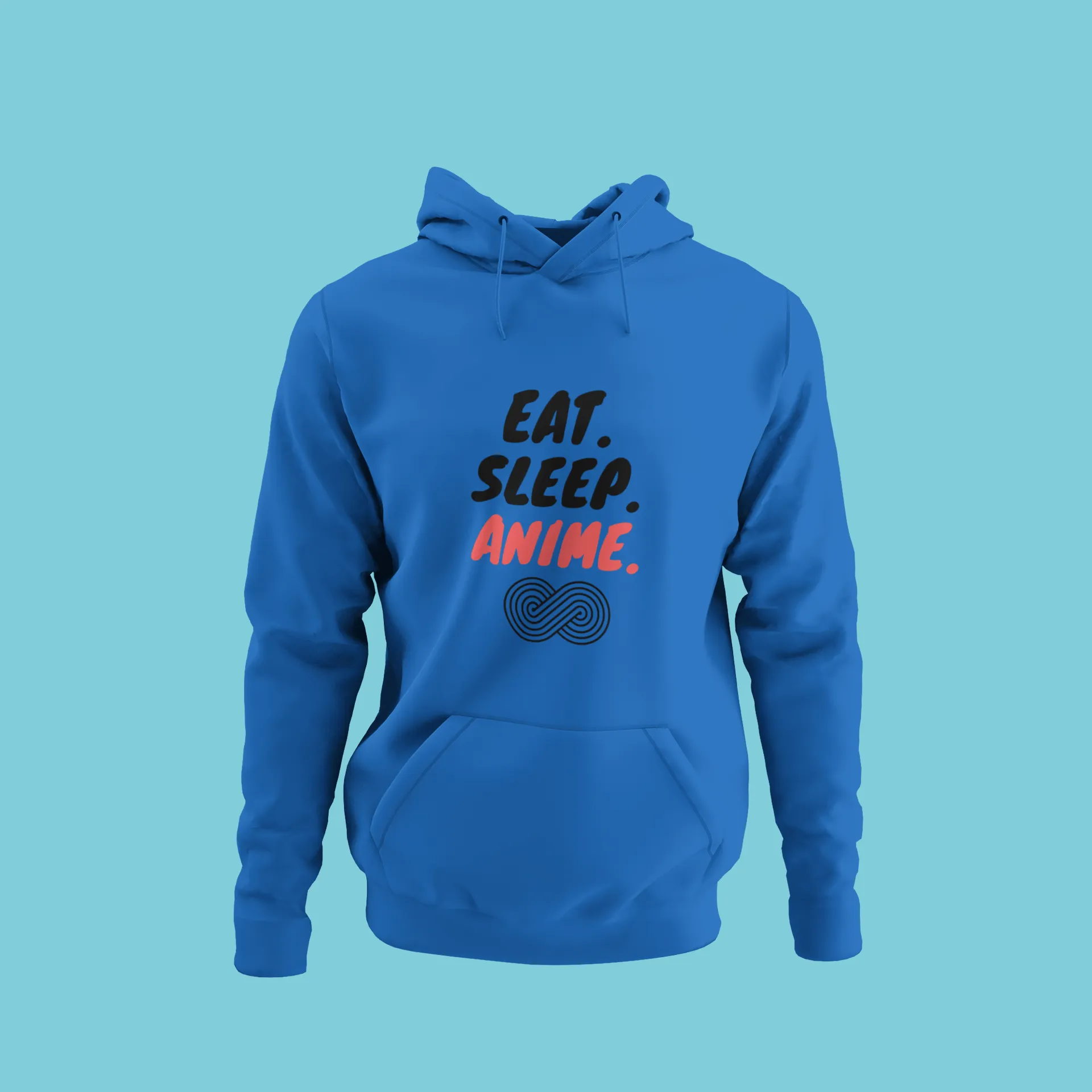 Eat. Sleep. Anime. - Heavy Blend Hooded Sweatshirt