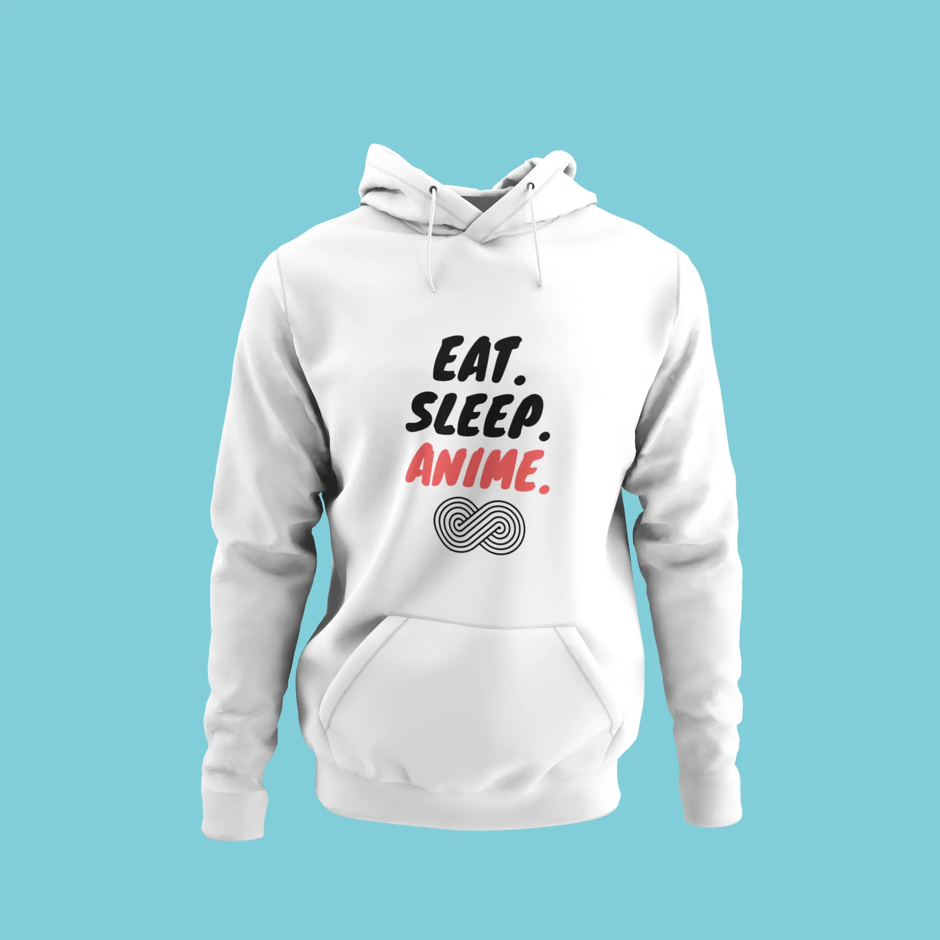 Eat. Sleep. Anime. - Heavy Blend Hooded Sweatshirt