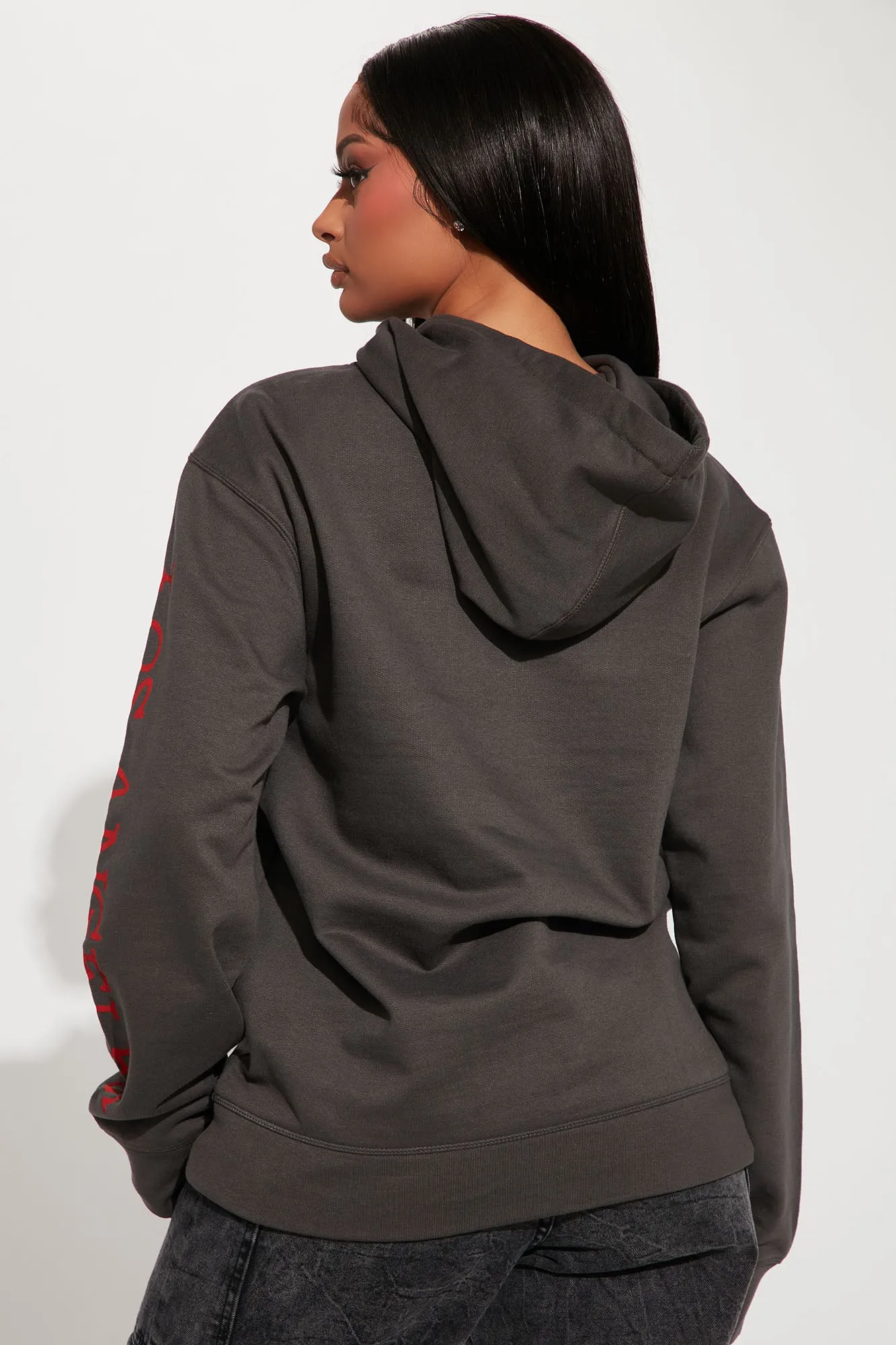 Ed Hardy Tiger Hoodie - Charcoal