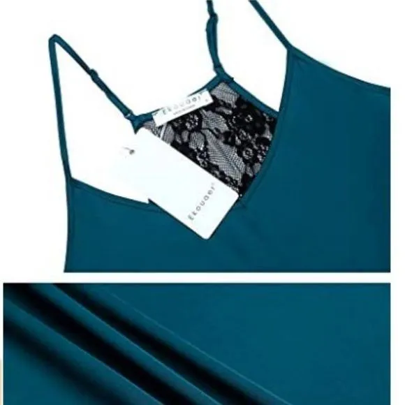 Ekouaer Sleepwear Womens Satin Pajamas Nightwear