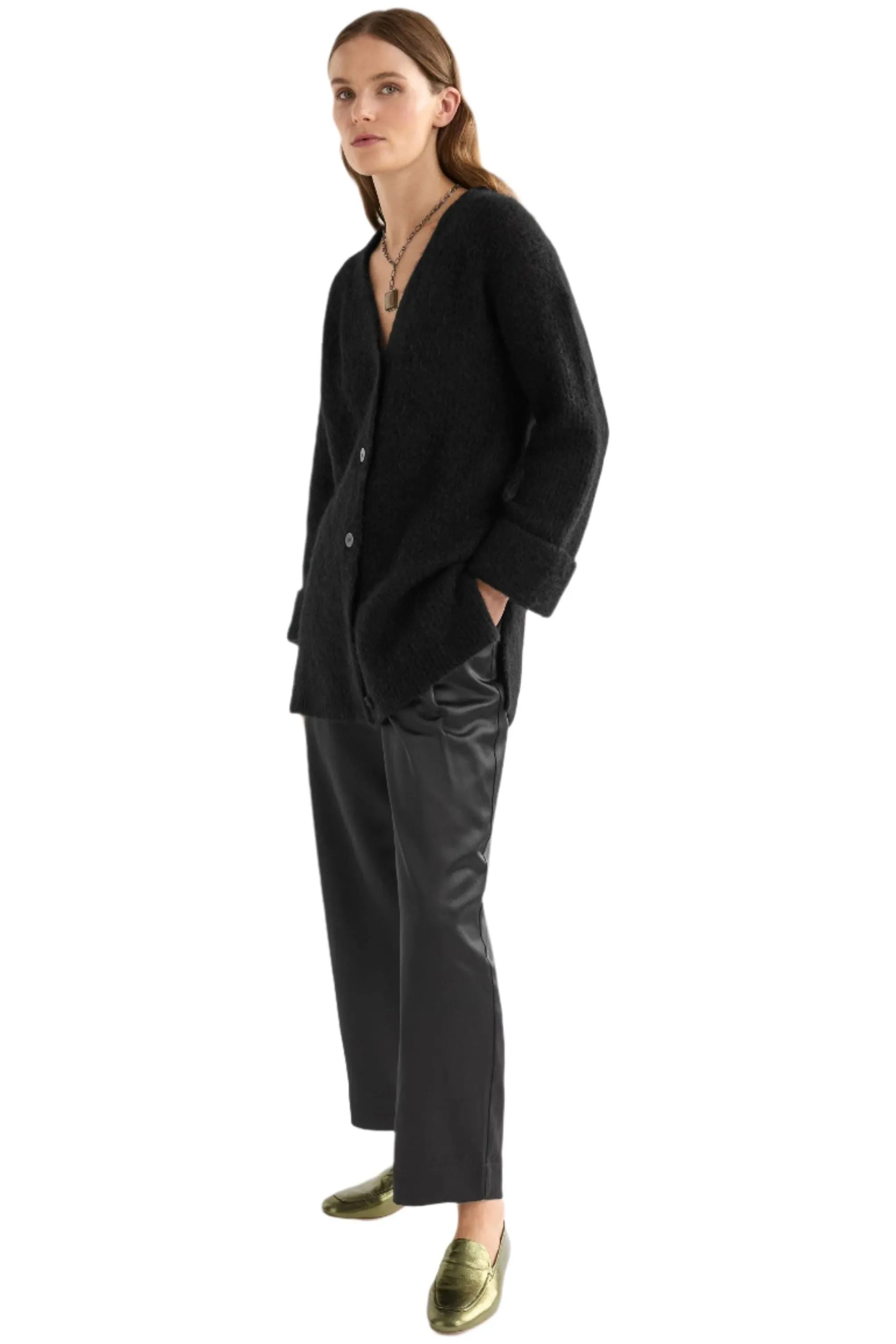 ELK AILA CARDI - BLACK
