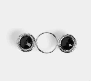 Embrace Fashion Fastener - Black Jewel