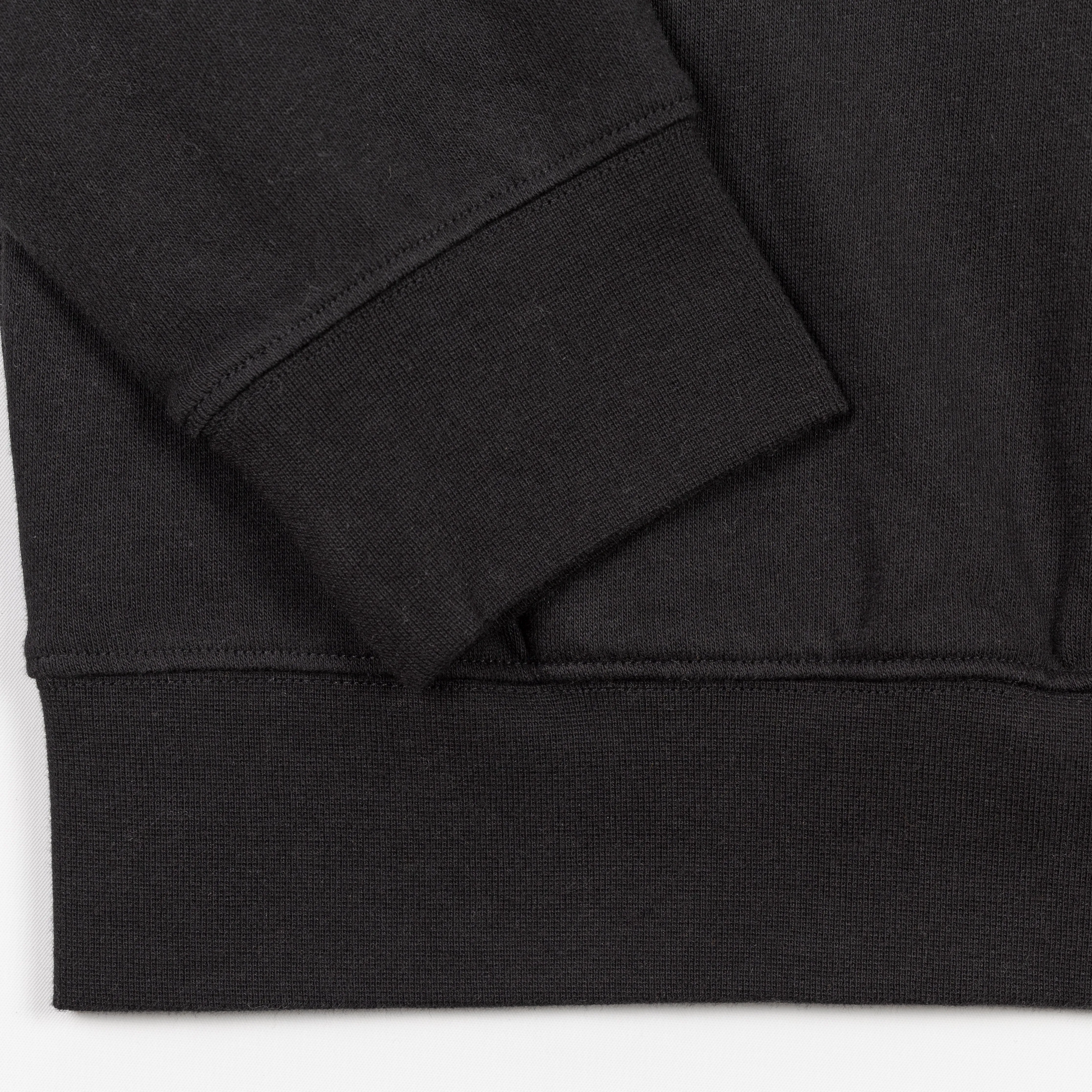 Embroidered Back Hoodie - Black / Celestial