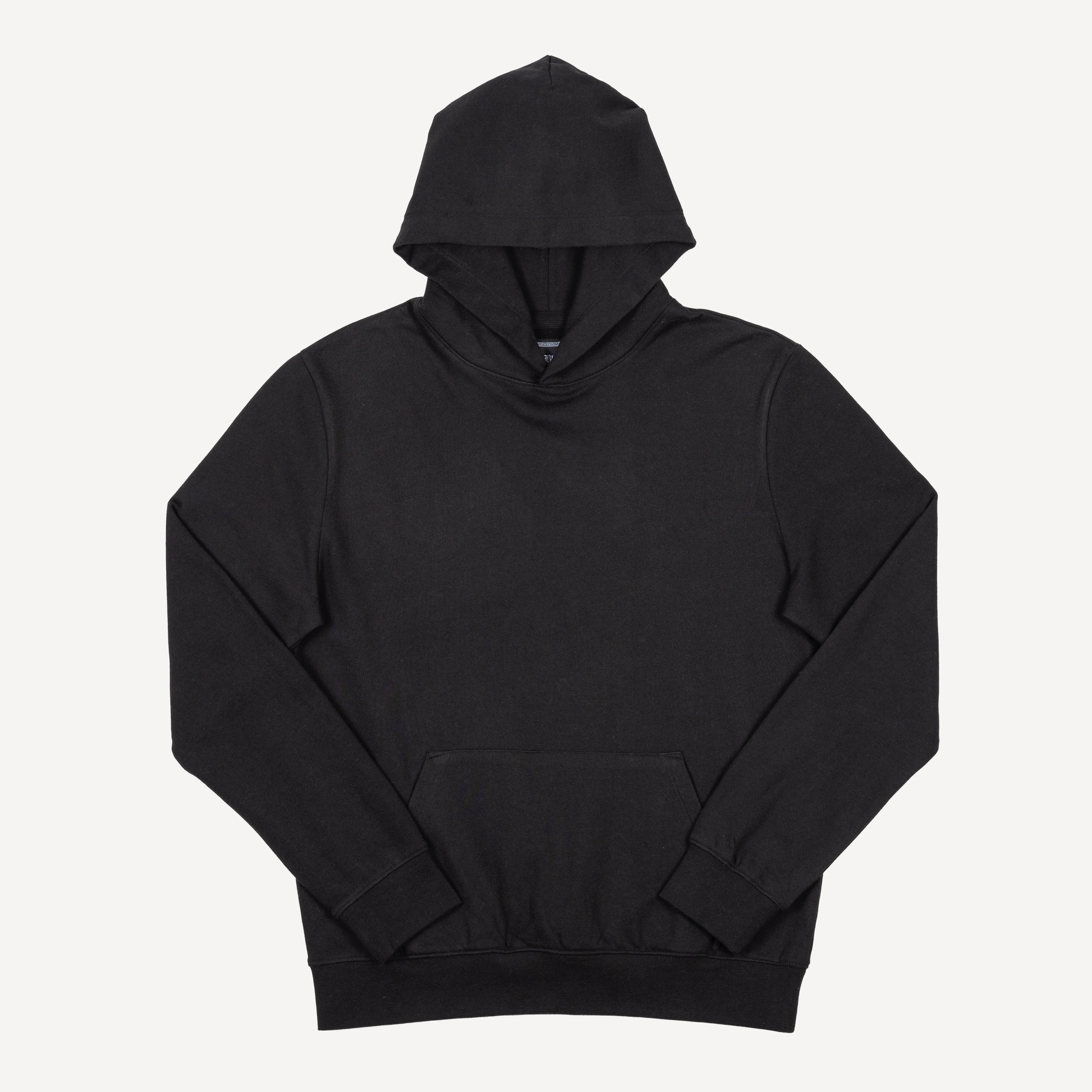 Embroidered Back Hoodie - Black / Celestial