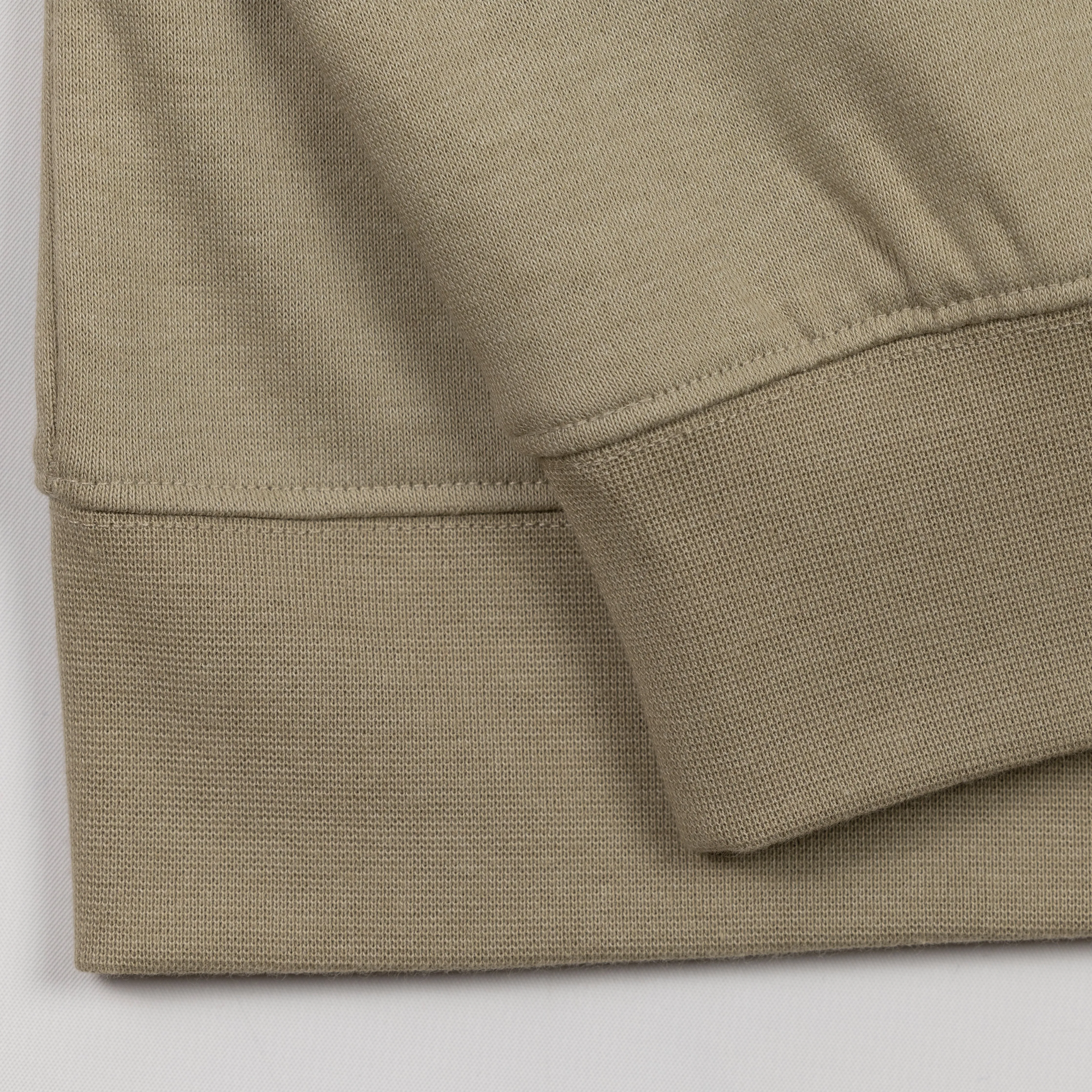 Embroidered Back Hoodie - Elm / Mushroom