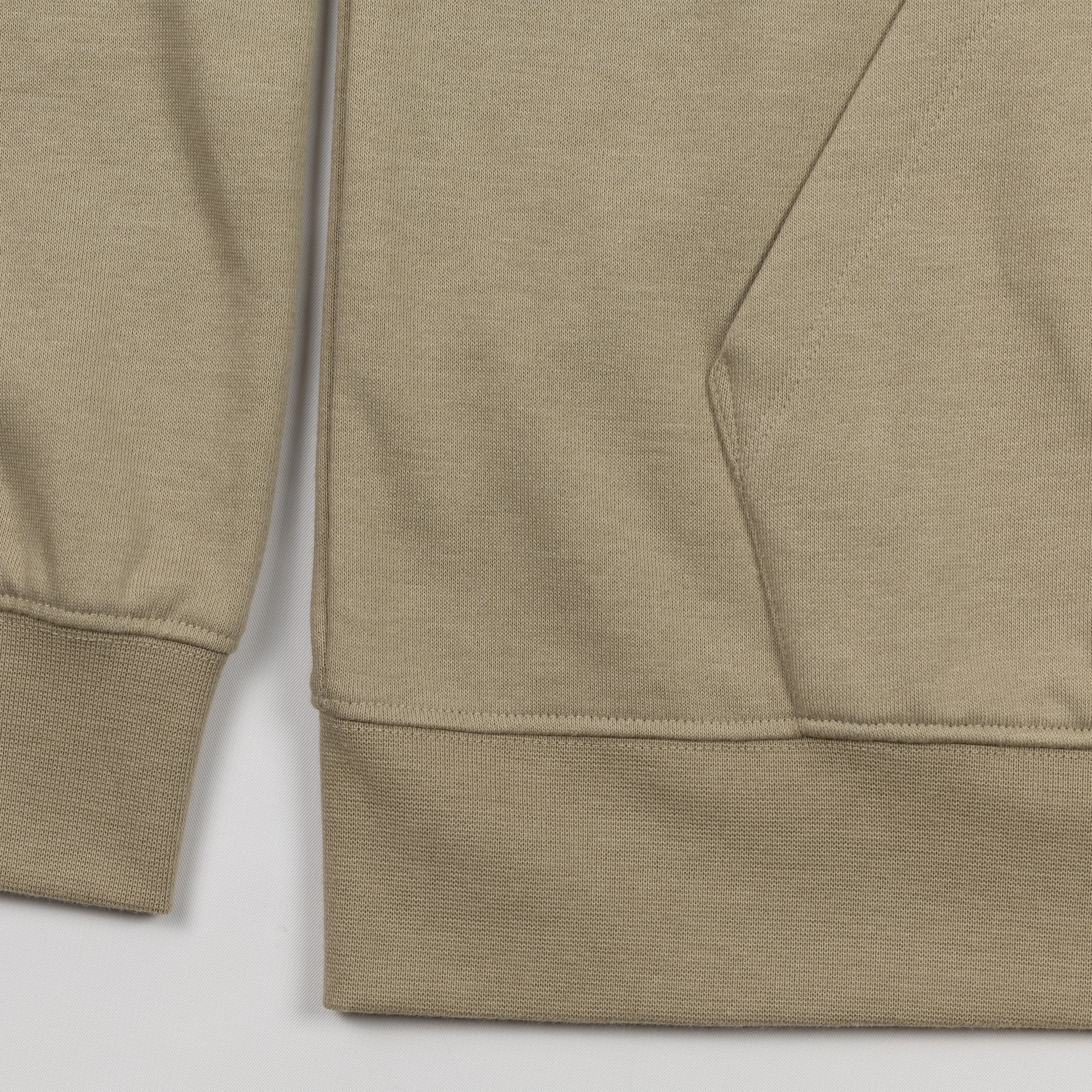Embroidered Back Hoodie - Elm / Mushroom