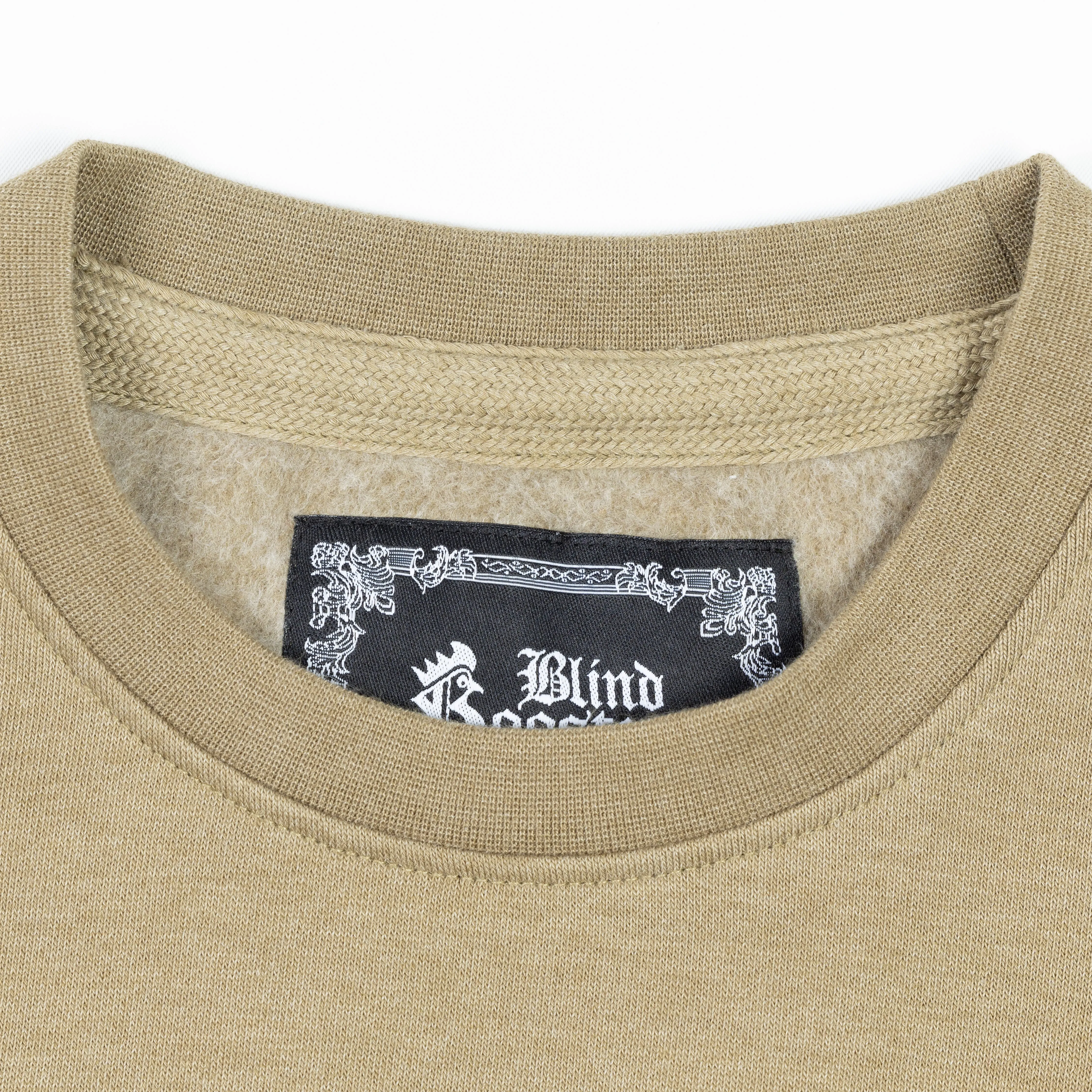 Embroidered Back Sweatshirt  - Elm / Mushroom