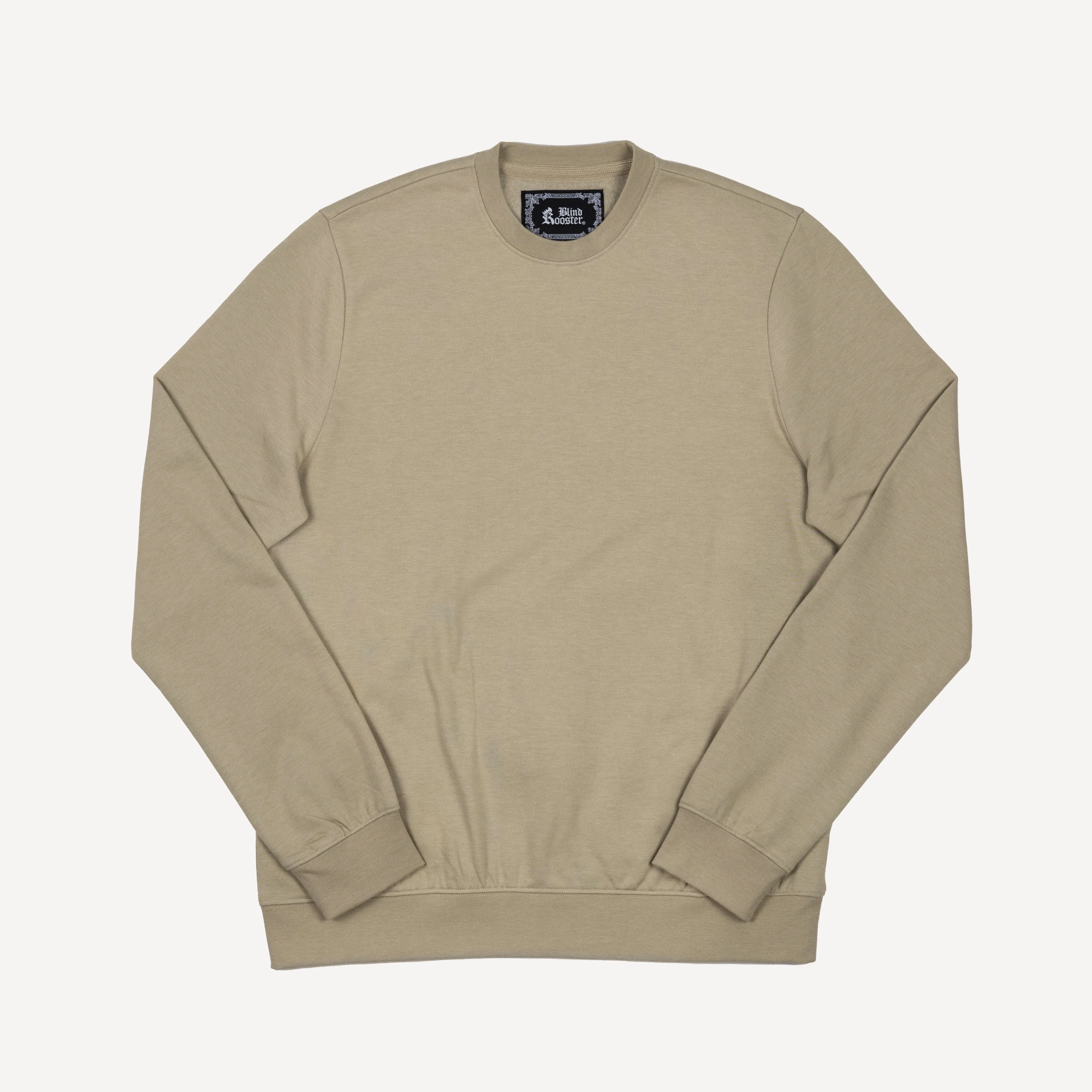 Embroidered Back Sweatshirt  - Elm / Mushroom