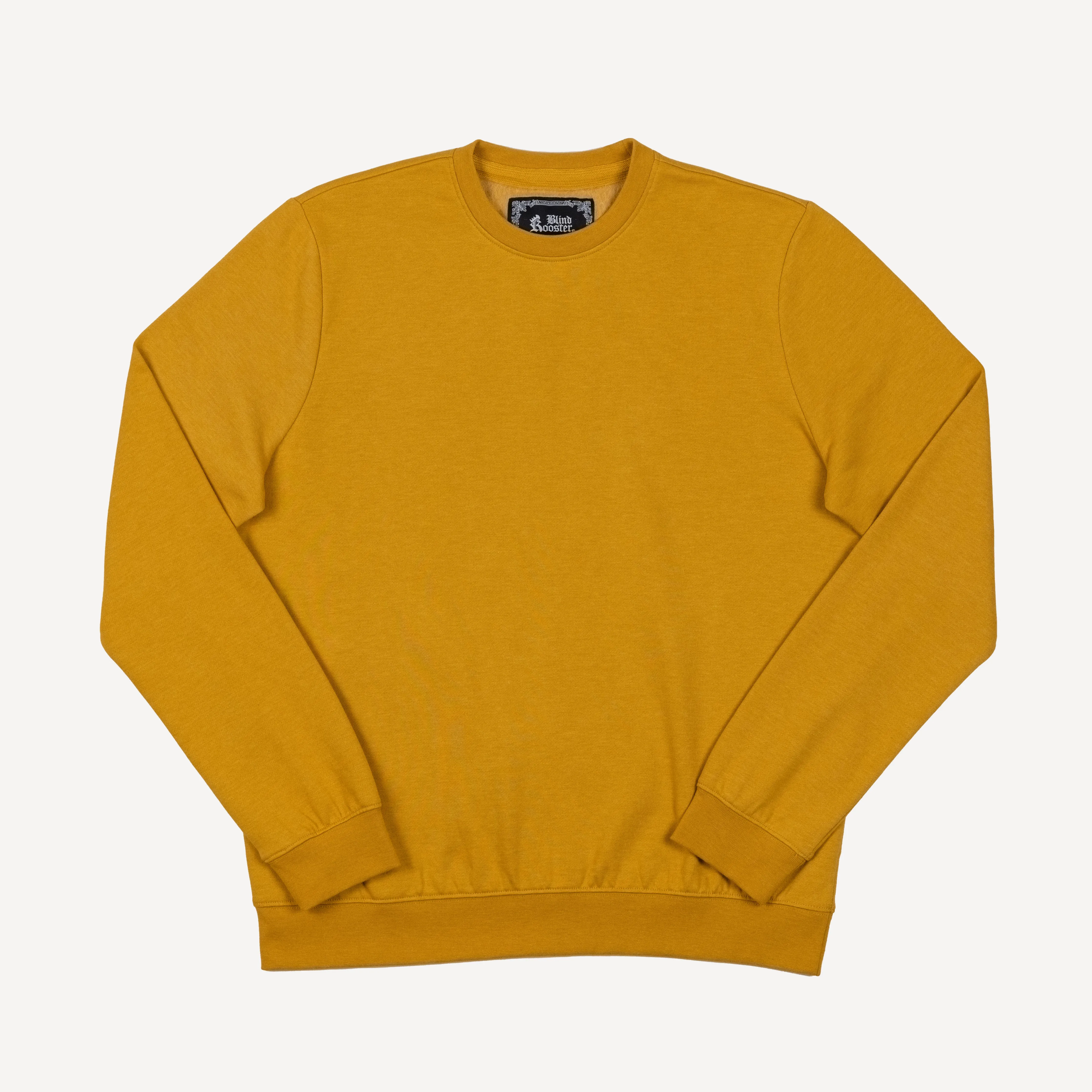 Embroidered Back Sweatshirt  - Tawny Olive / Tiger