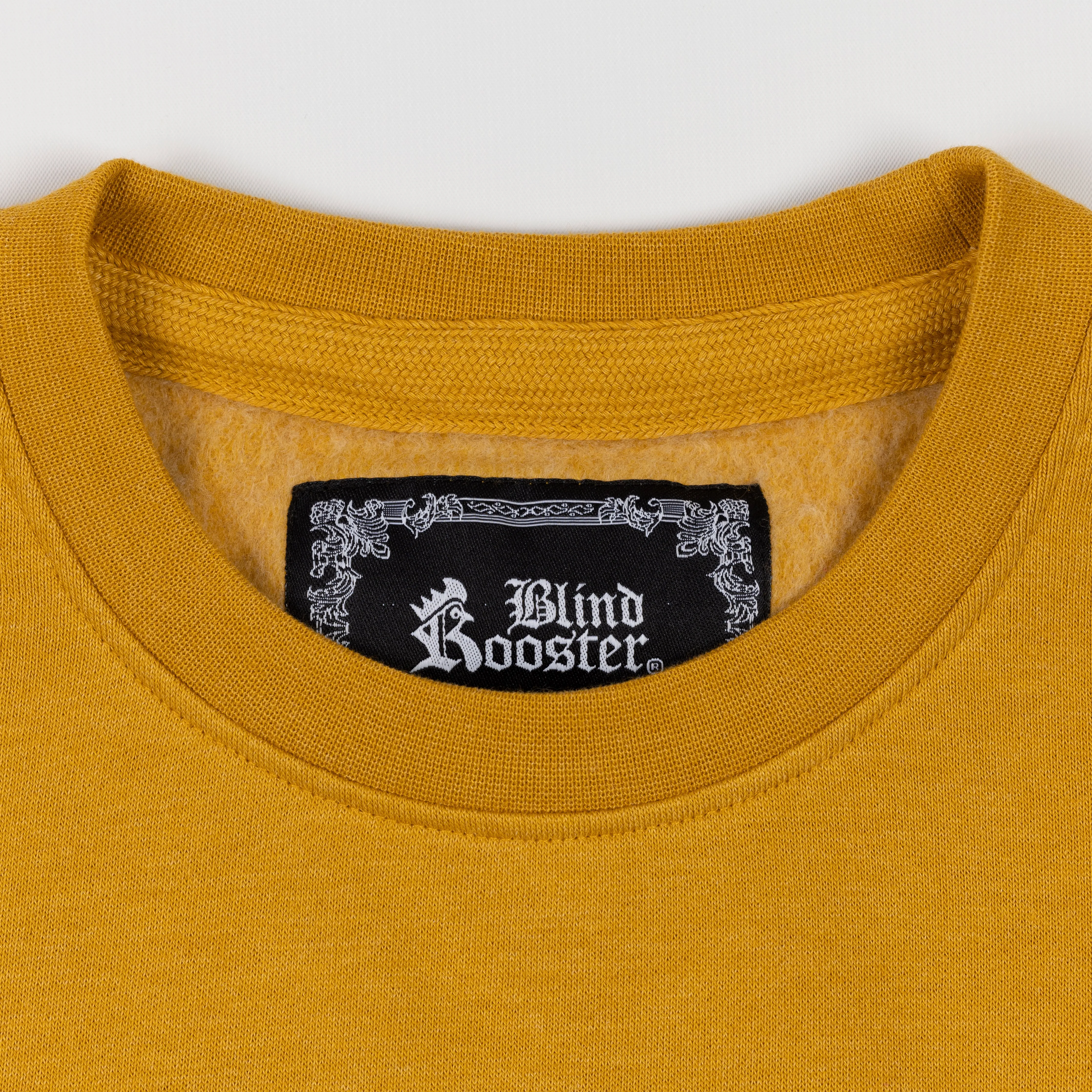 Embroidered Back Sweatshirt  - Tawny Olive / Tiger