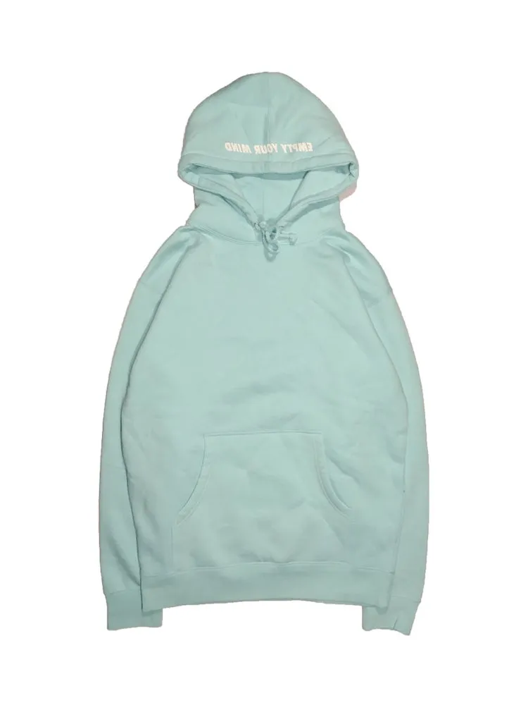 Empty your mind Hoodie air blue