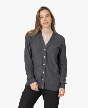 ESSENTIAL COTTON CASHMERE CARDIGAN