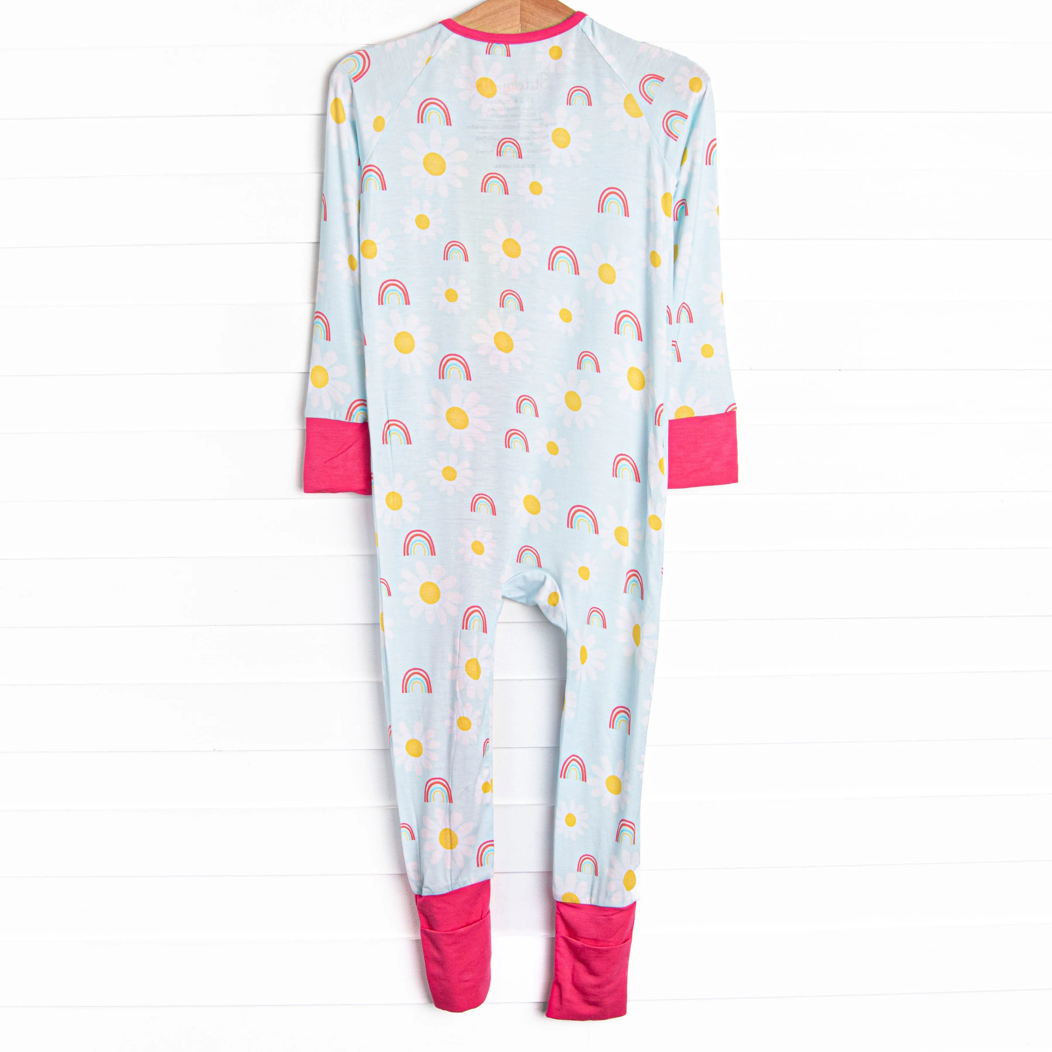 Field of Dreams Bamboo Zippy Pajama, Blue