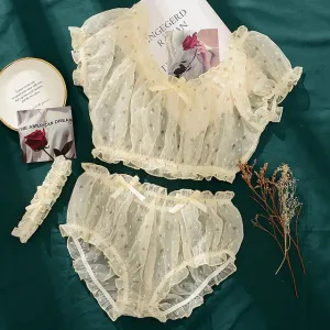 Flower Kawaii Lingerie