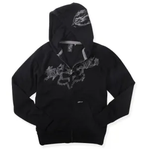 Fox Zip Hooded Drawn Out