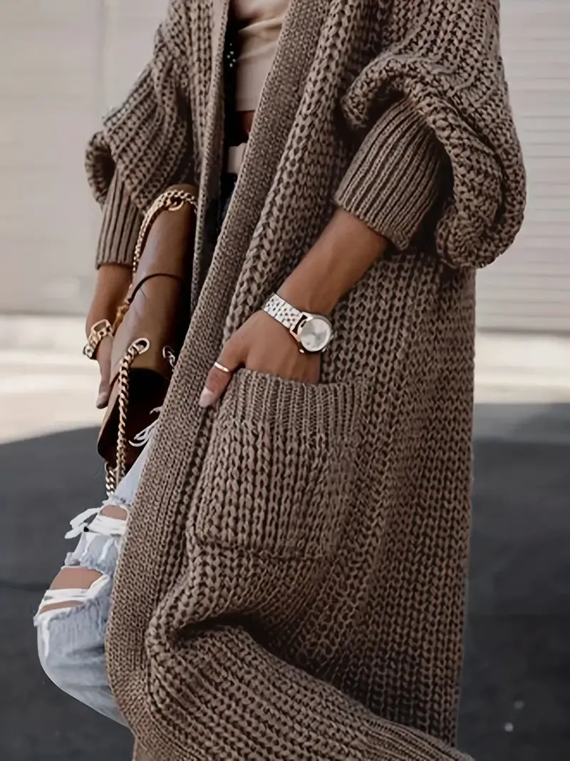 Franziska | Long, Cozy Cardigan