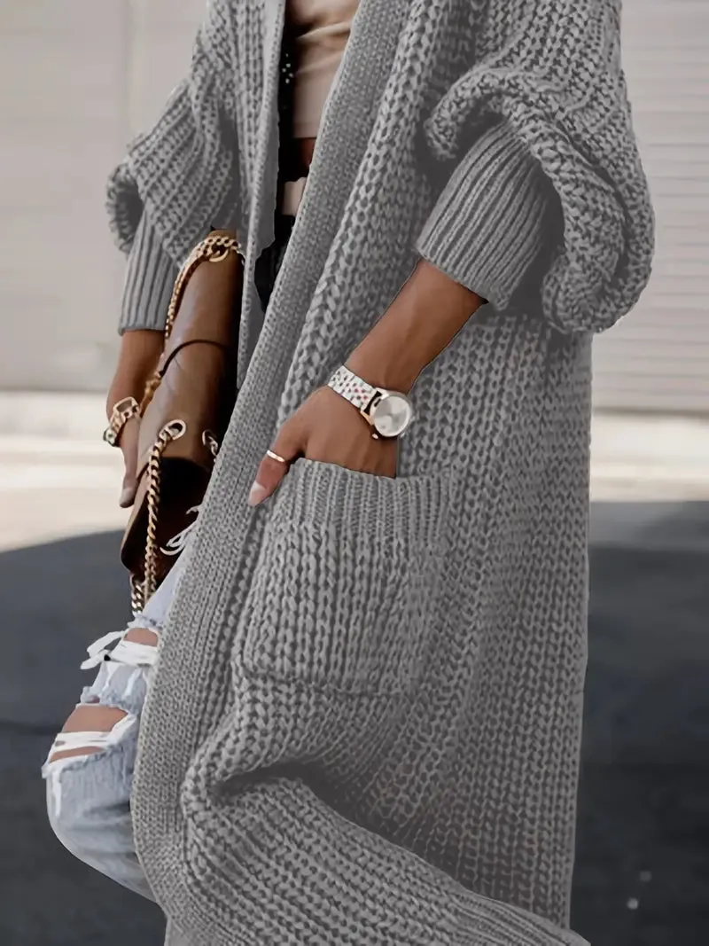 Franziska | Long, Cozy Cardigan