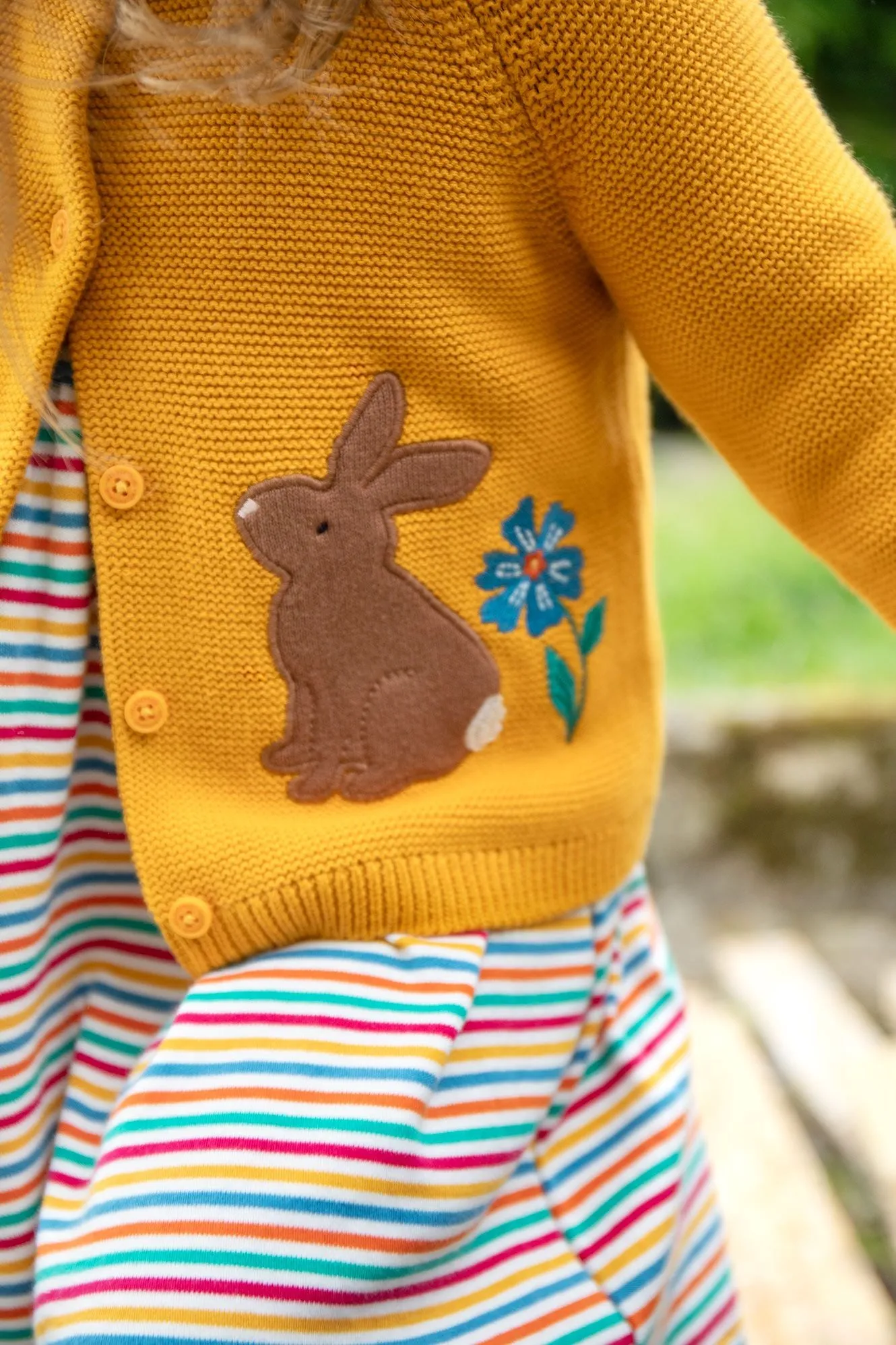 Frugi Colby Infant Cardigan Autumn