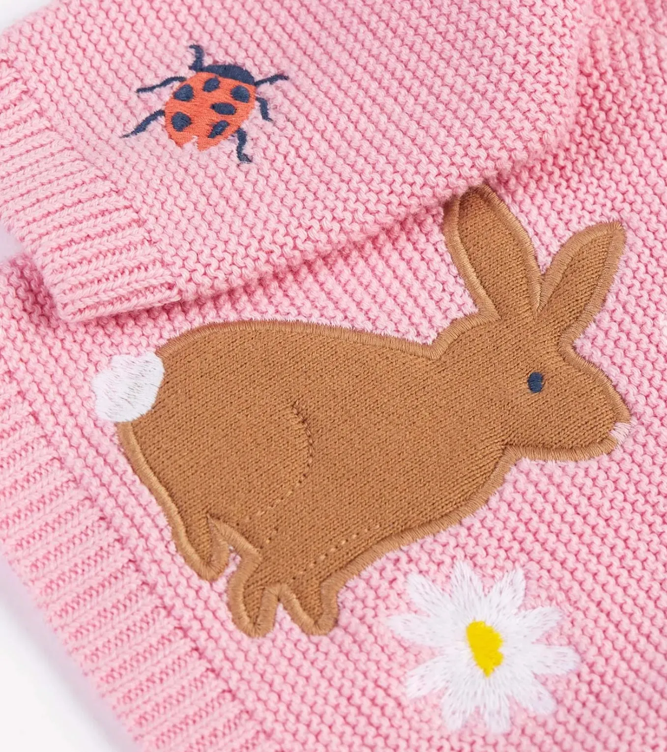 Frugi Colby Infant Cardigan Kk6pi Rabbit