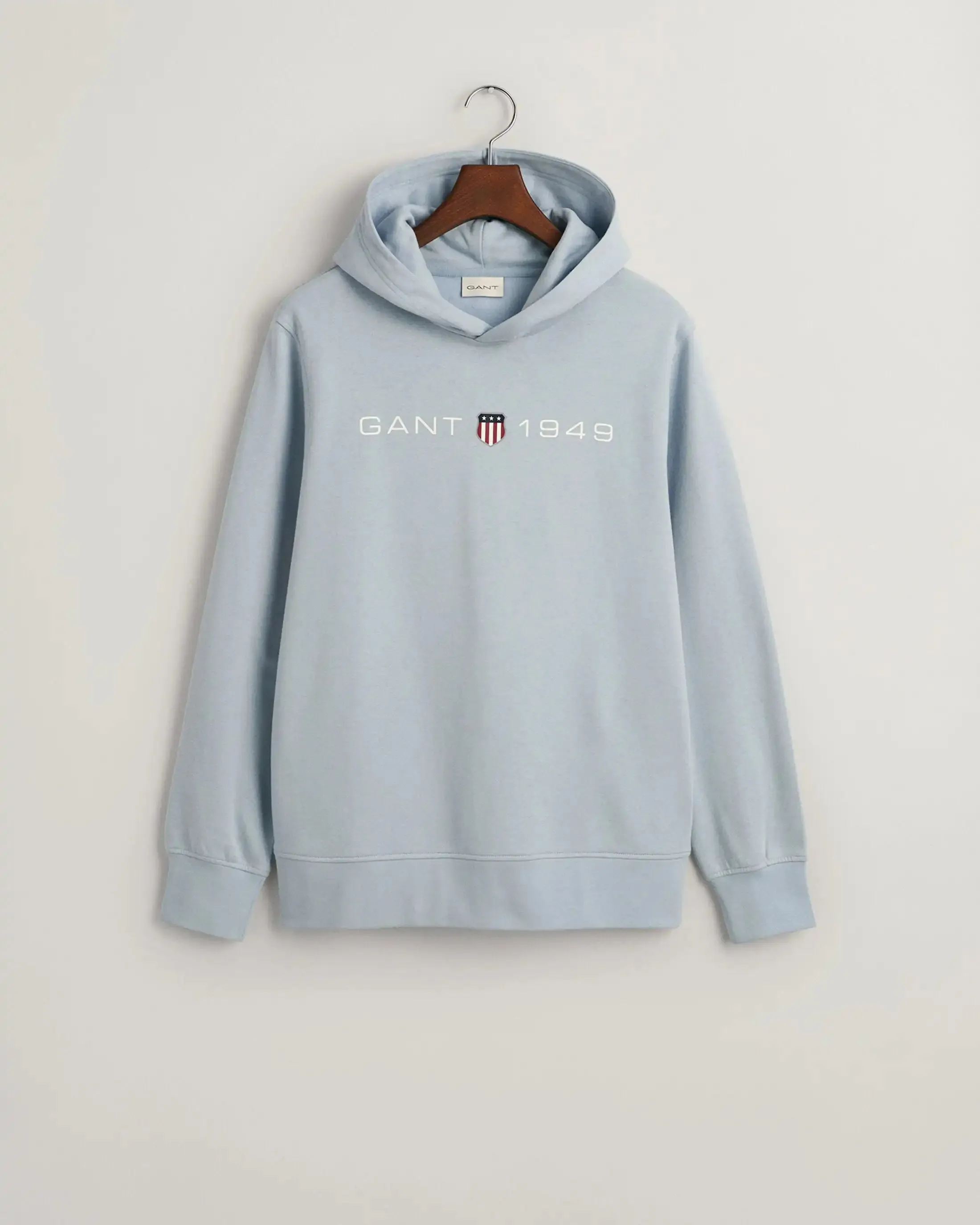 GANT Mens Printed Graphic Hoodie Stormy Sea