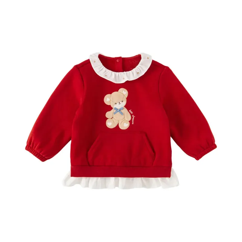 Girls' Winter Sweet Pullover