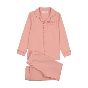 Grandpa coral pajamas by Coco Blanc