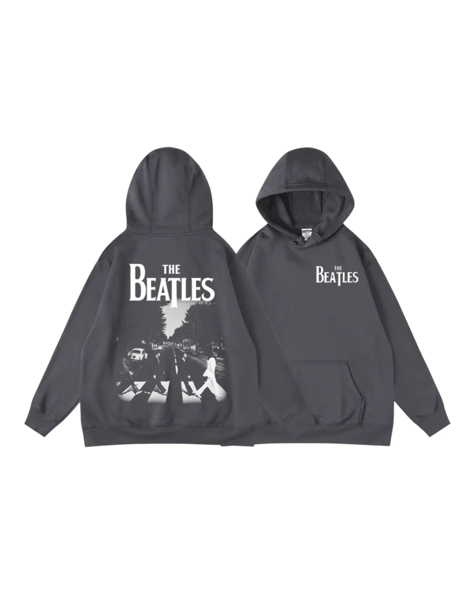 Graphic Hoodie with The Beatles Albums