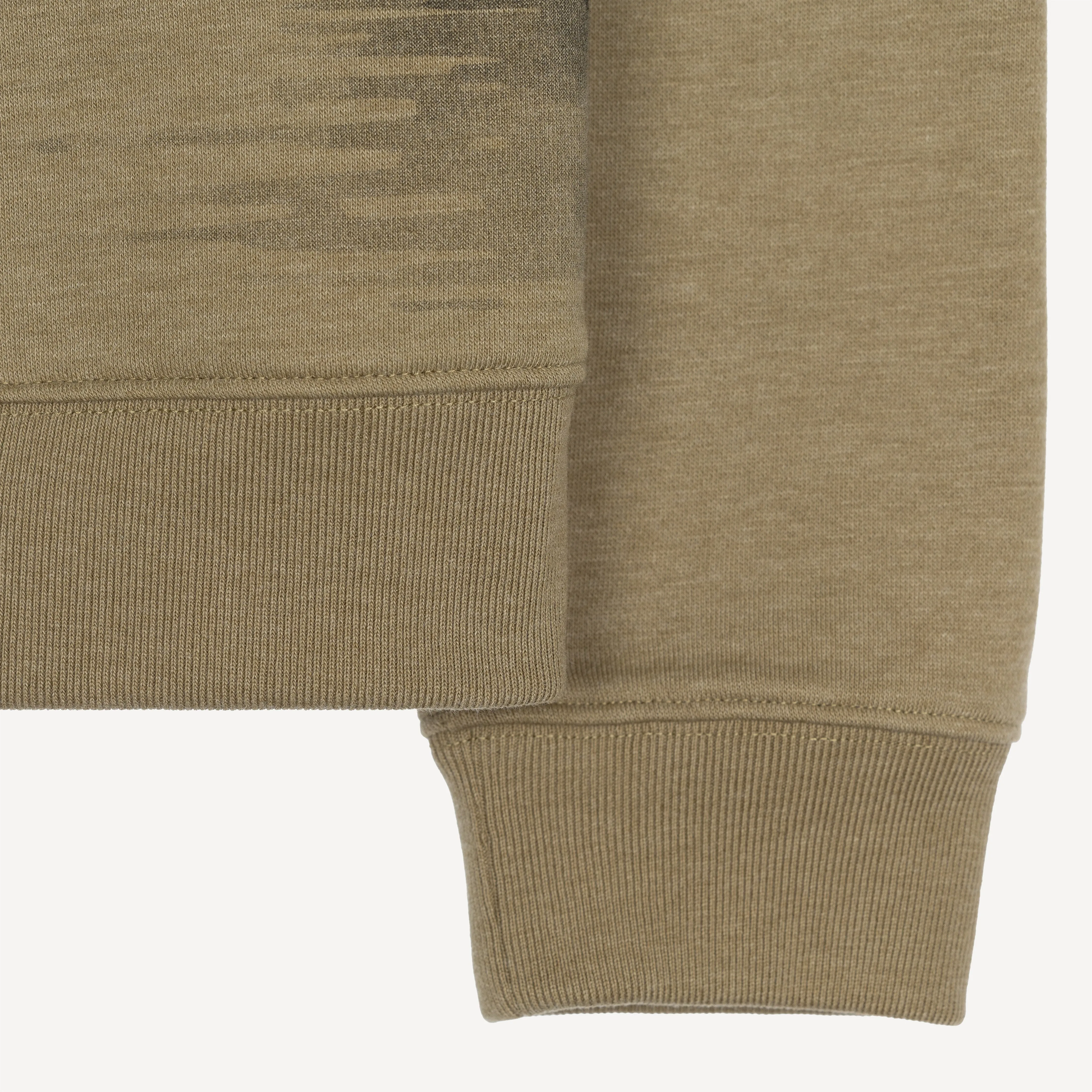 Graphic Wraparound Crewneck Pullover Sweatshirt - Elmwood / Asian
