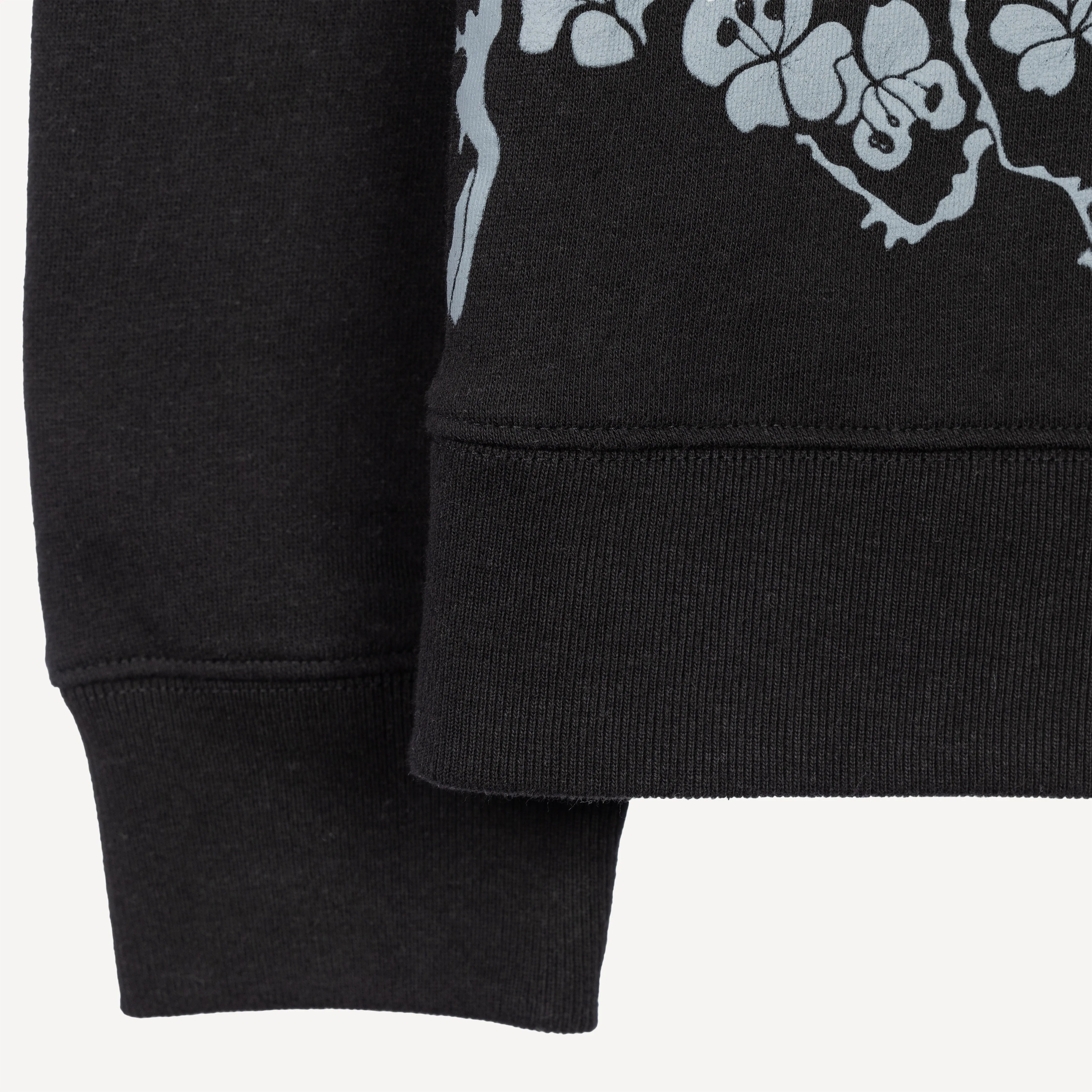 Graphic Wraparound Crewneck Sweatshirt - Black / Respect
