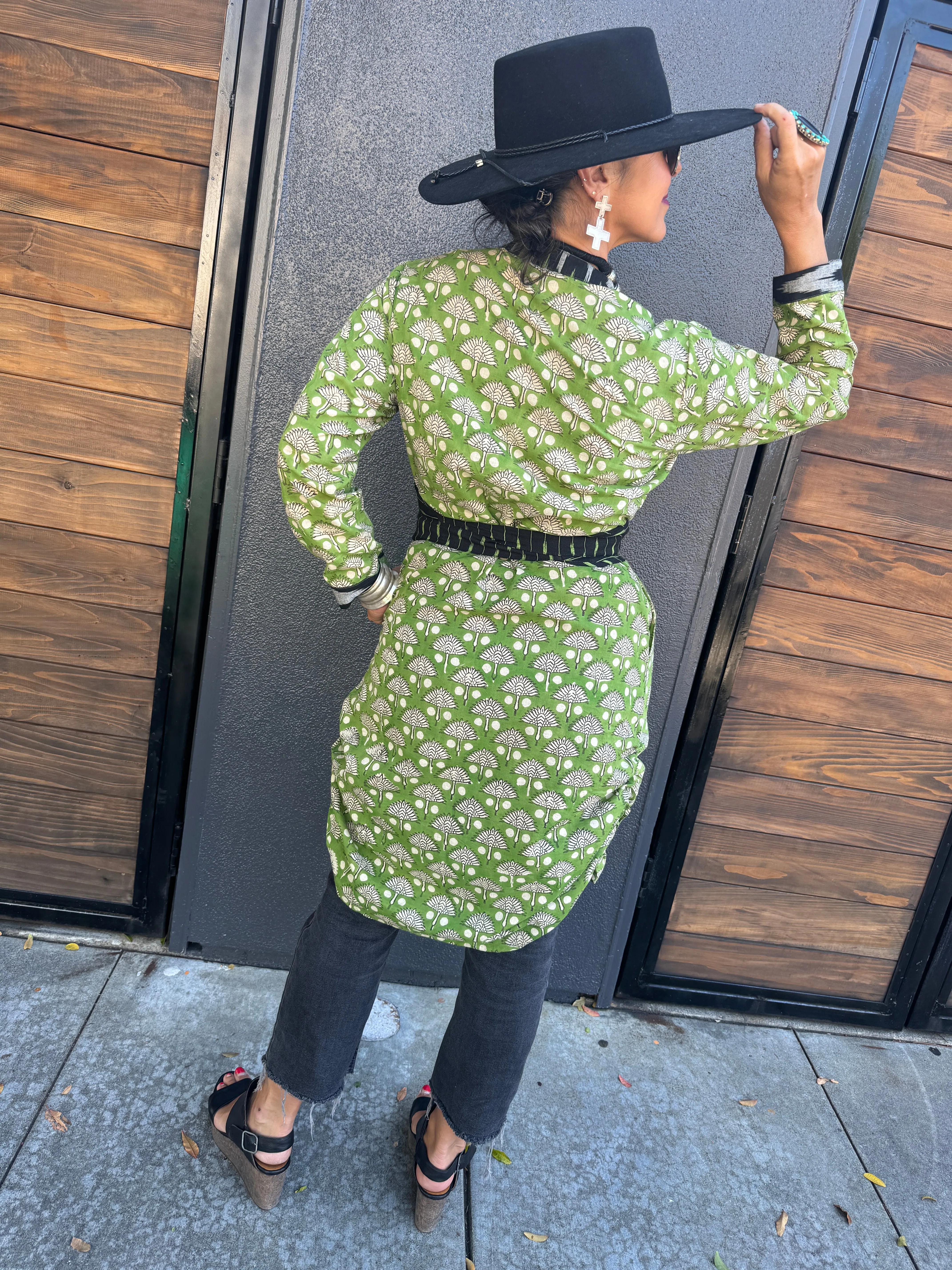 GREEN CRANE KETANJI COAT