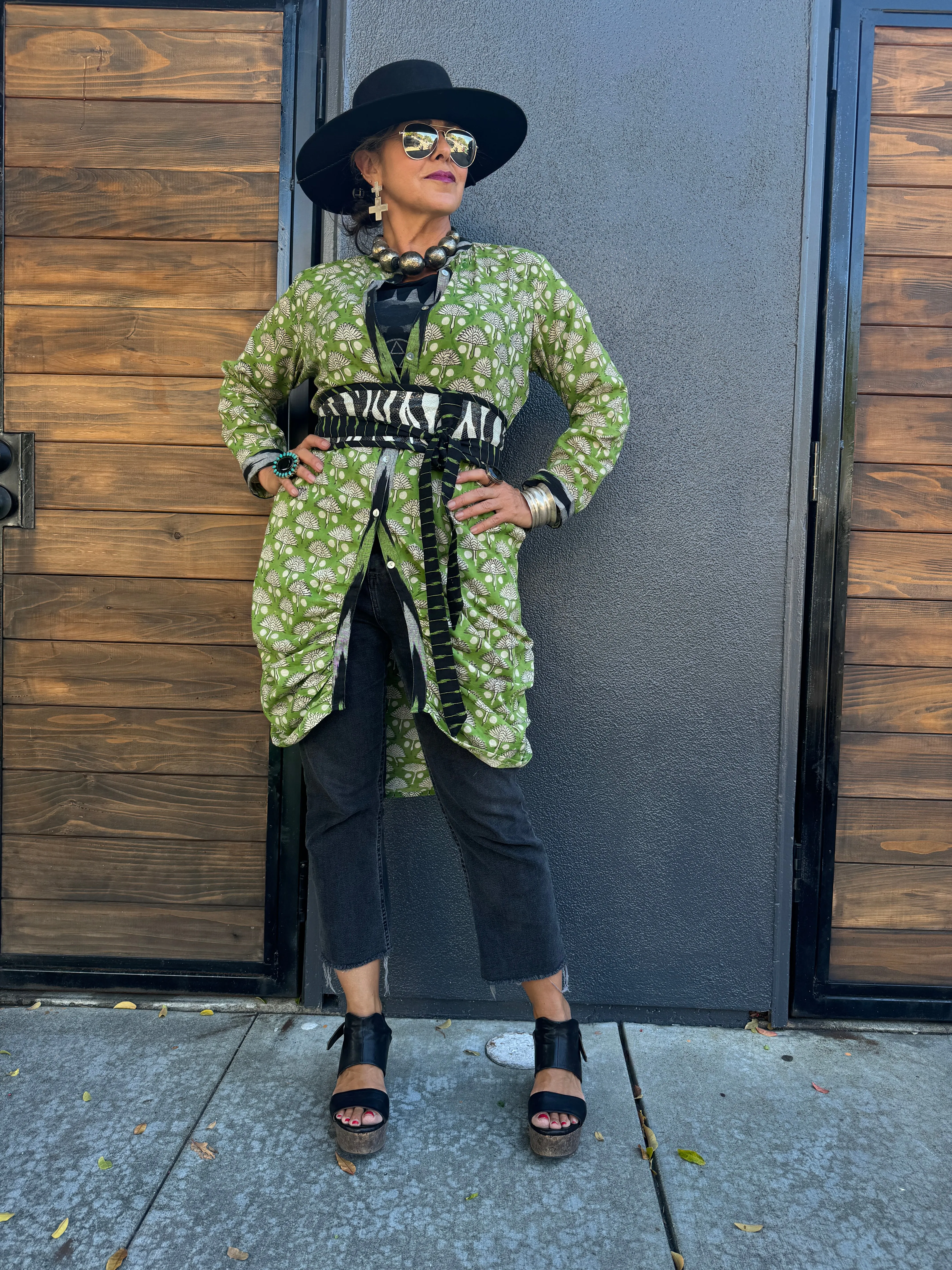 GREEN CRANE KETANJI COAT