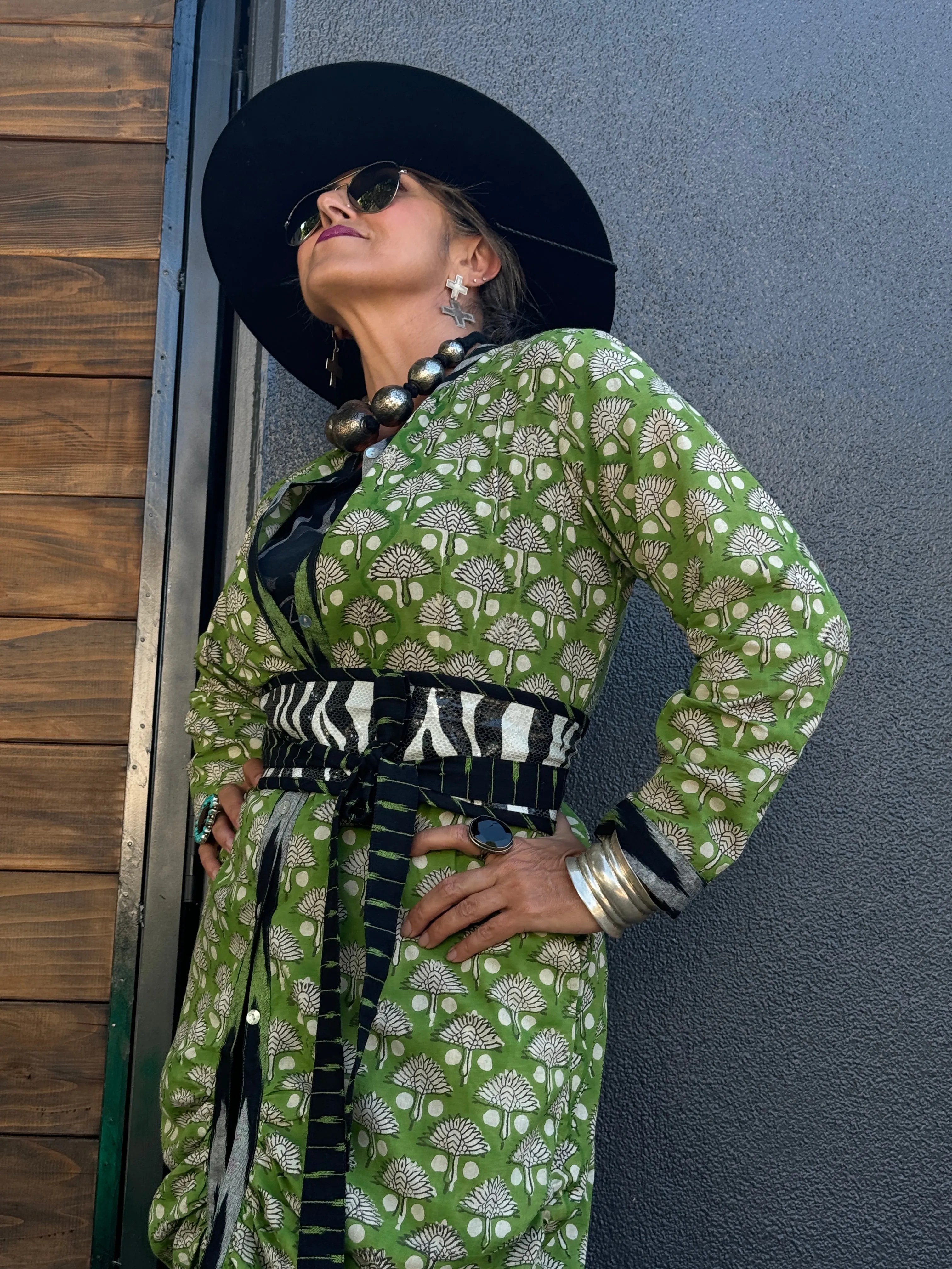 GREEN CRANE KETANJI COAT