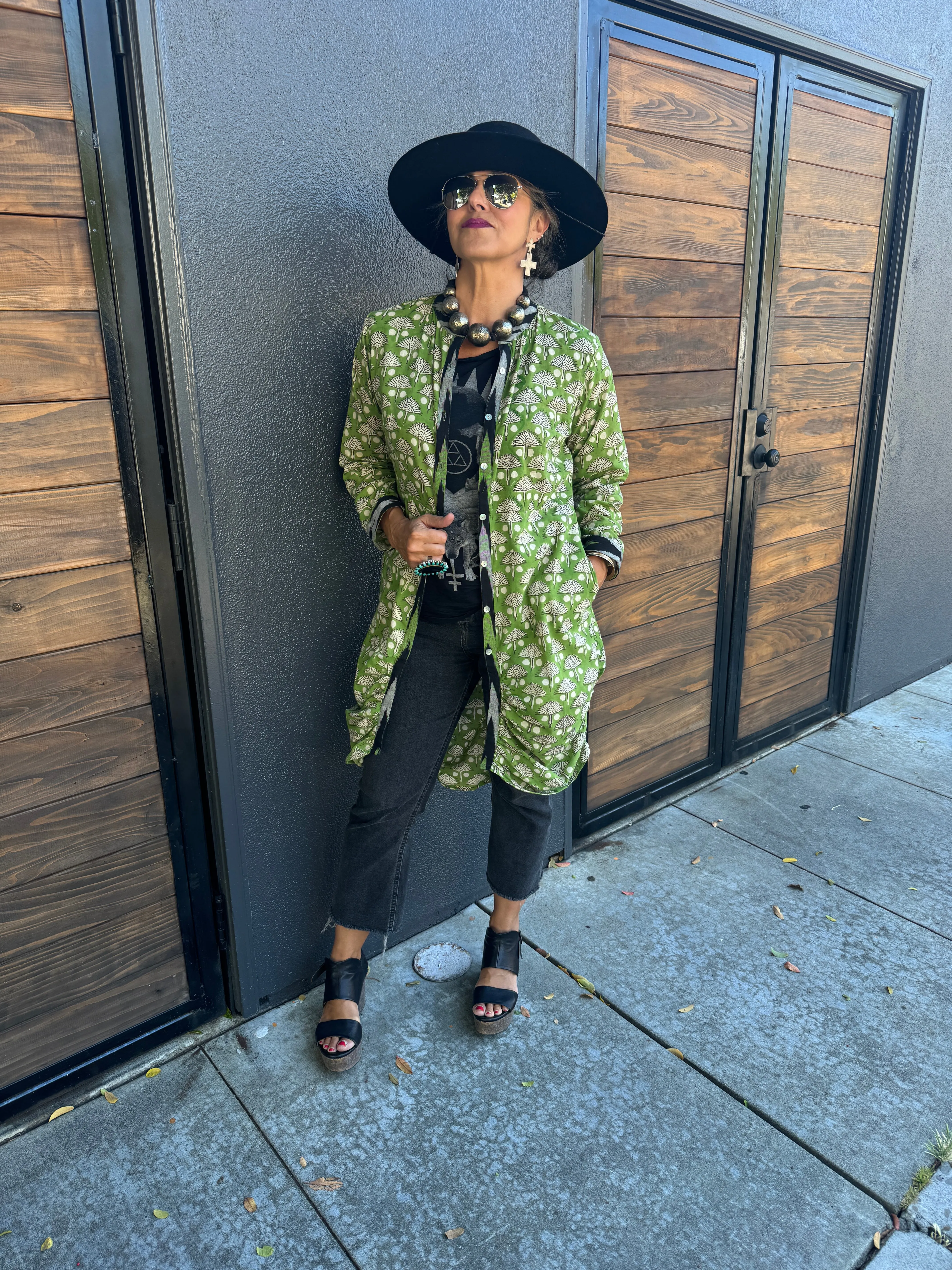 GREEN CRANE KETANJI COAT