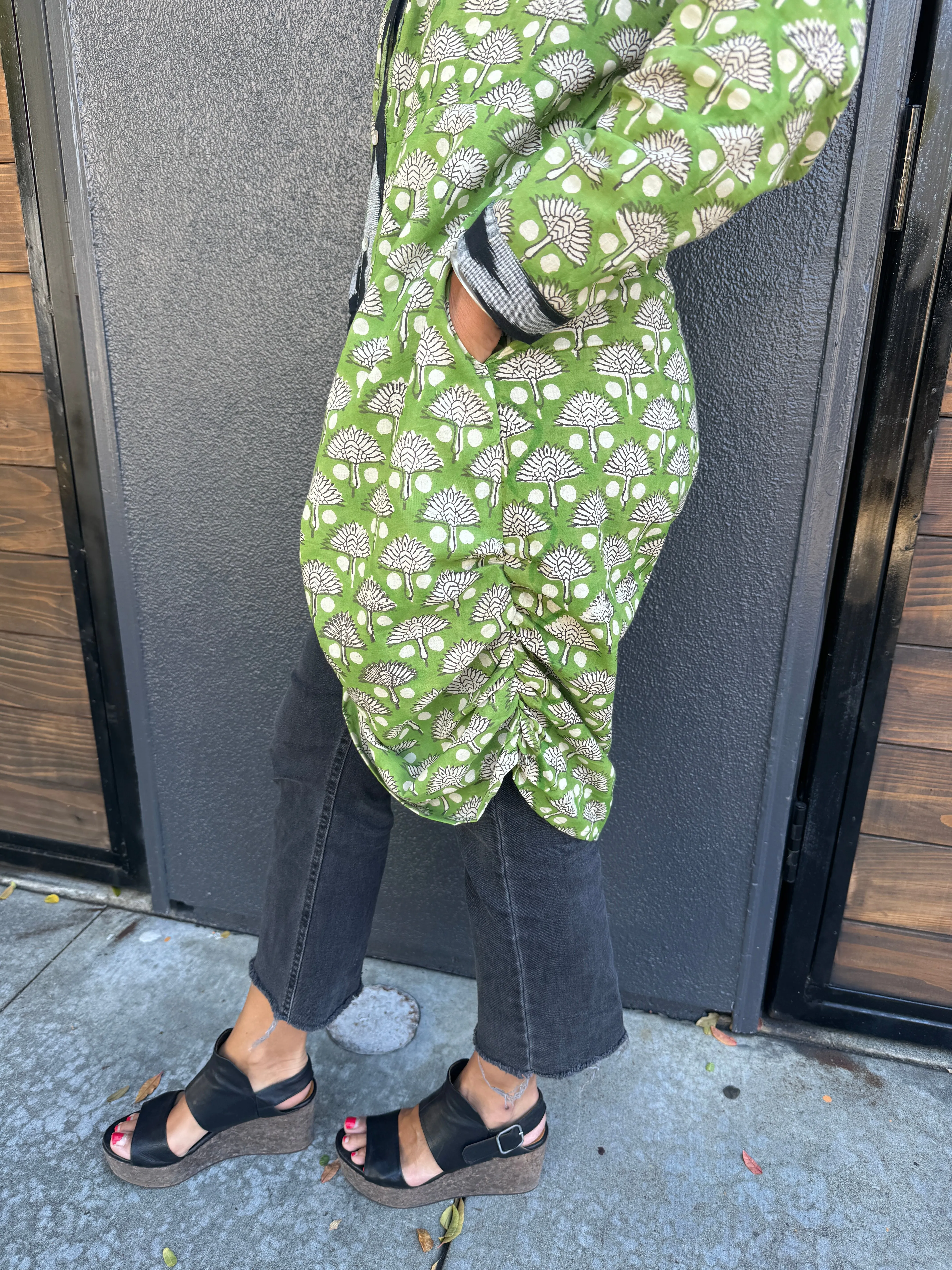GREEN CRANE KETANJI COAT