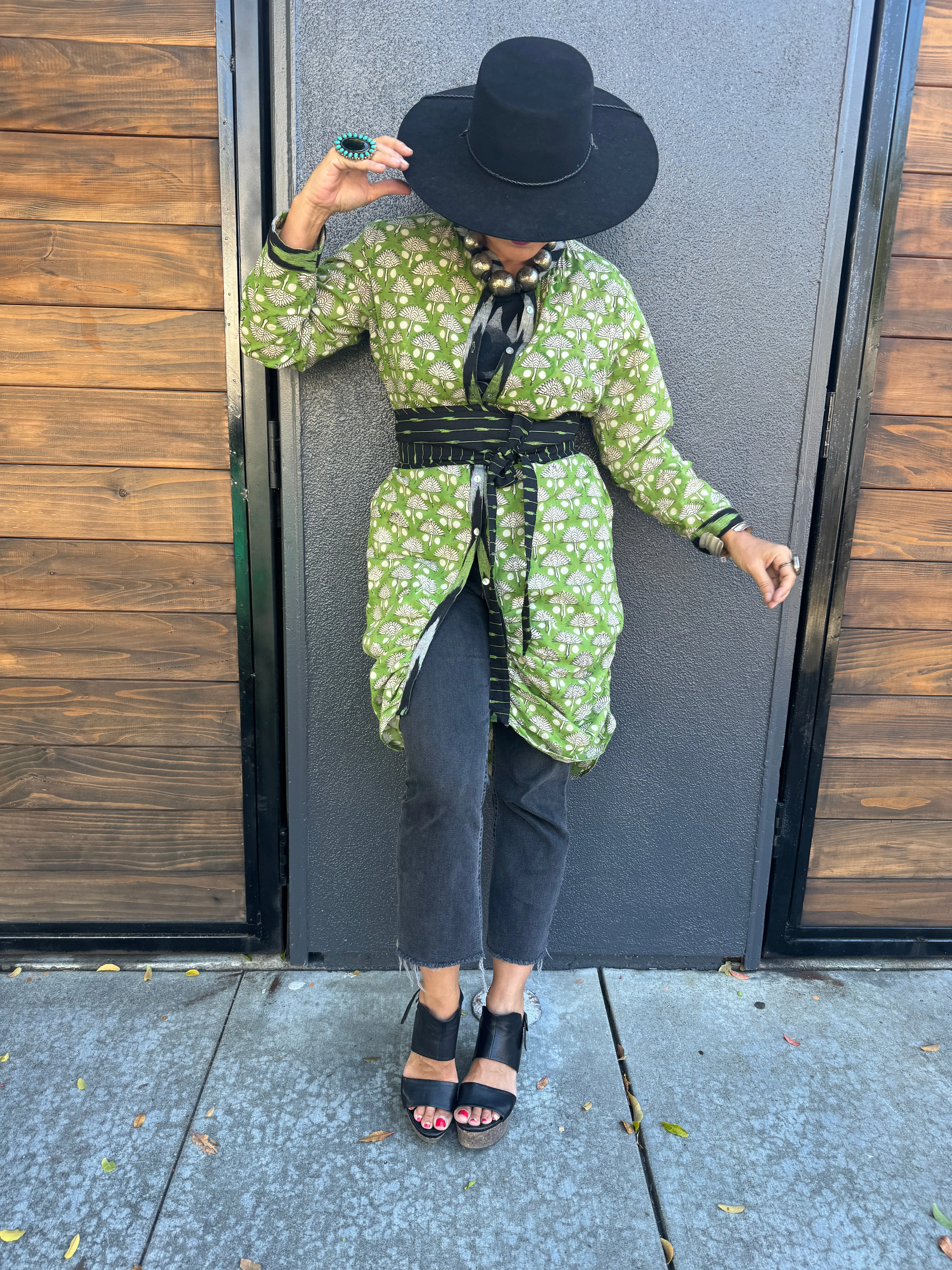 GREEN CRANE KETANJI COAT