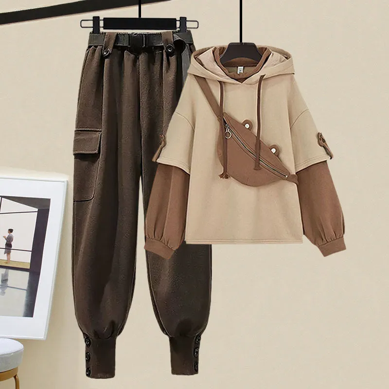 Harajuku sweater   casual pants 2-piece set  UB98569