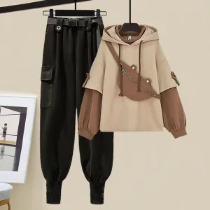 Harajuku sweater   casual pants 2-piece set  UB98569