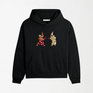 Heart Bow Knot Kids - Graphic Hoodie
