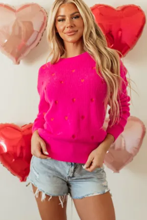 Heartstrings Long Sleeve Sweater