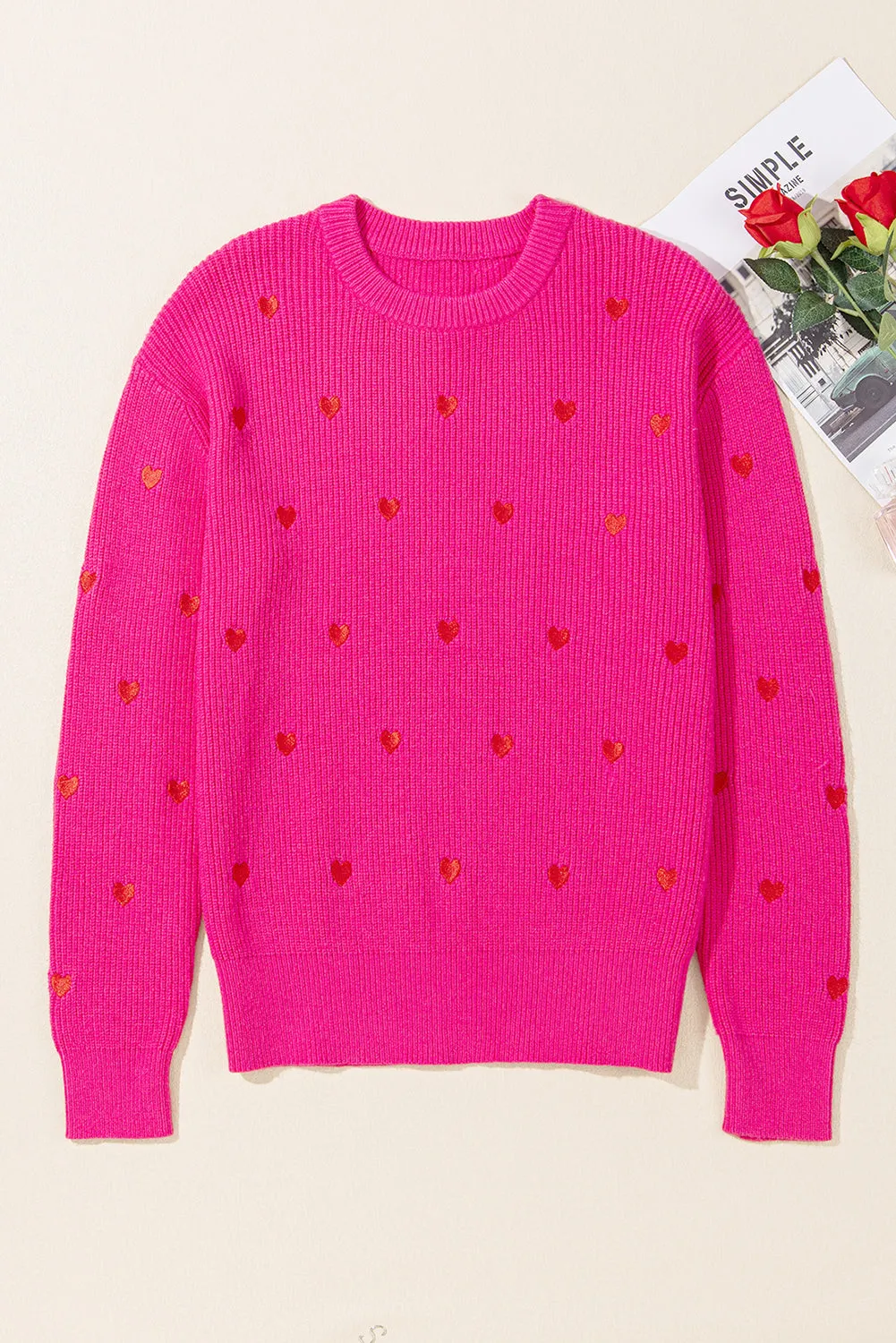 Heartstrings Long Sleeve Sweater