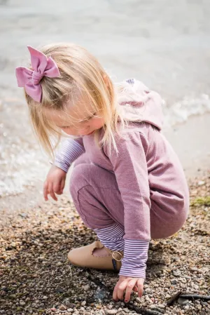 Heather Mauve Bamboo Romper