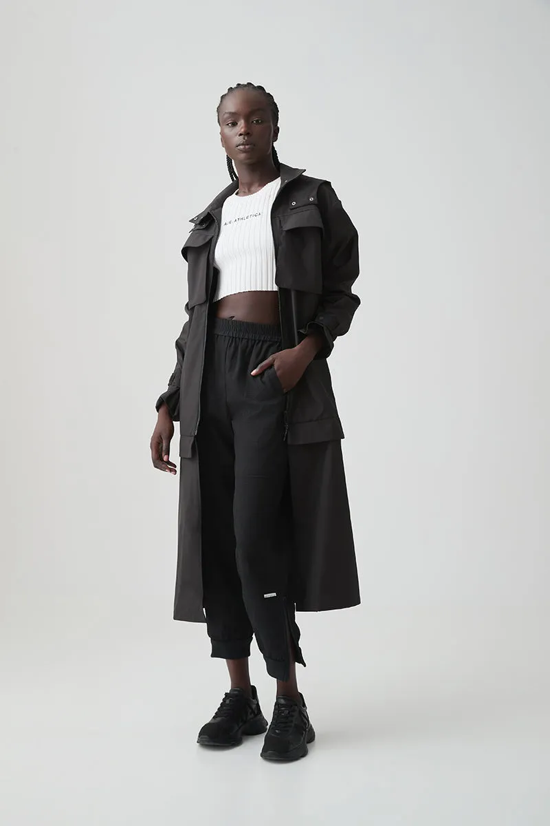 Hooded Longline Jacket 731