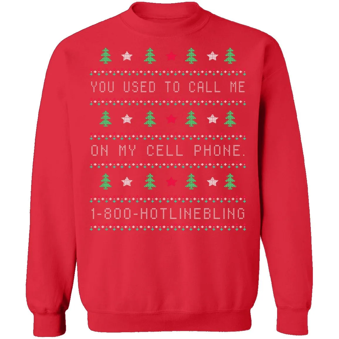 Hotlinebling Ugly Christmas Sweater