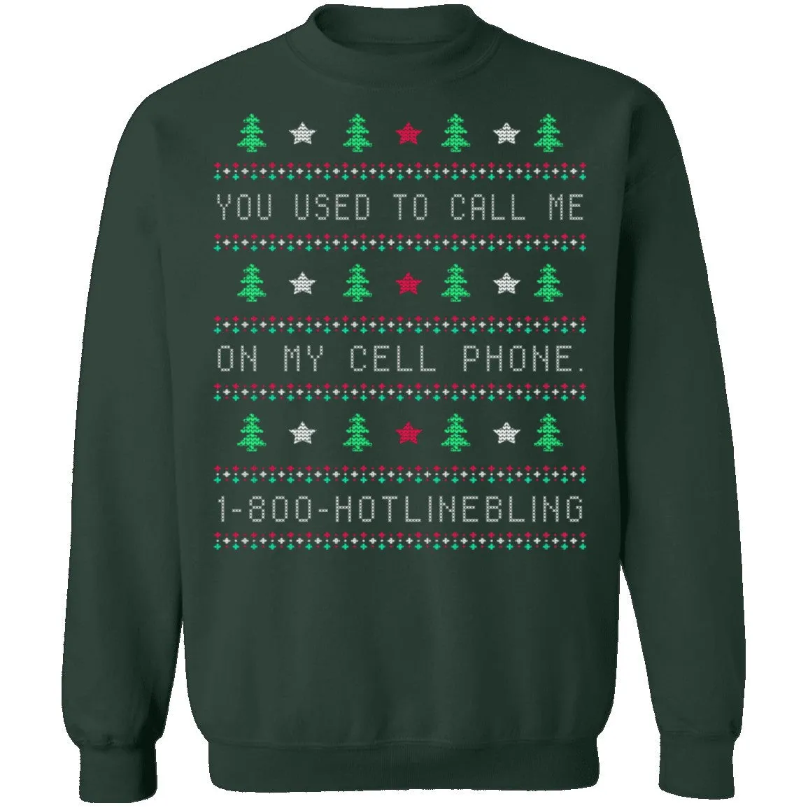 Hotlinebling Ugly Christmas Sweater