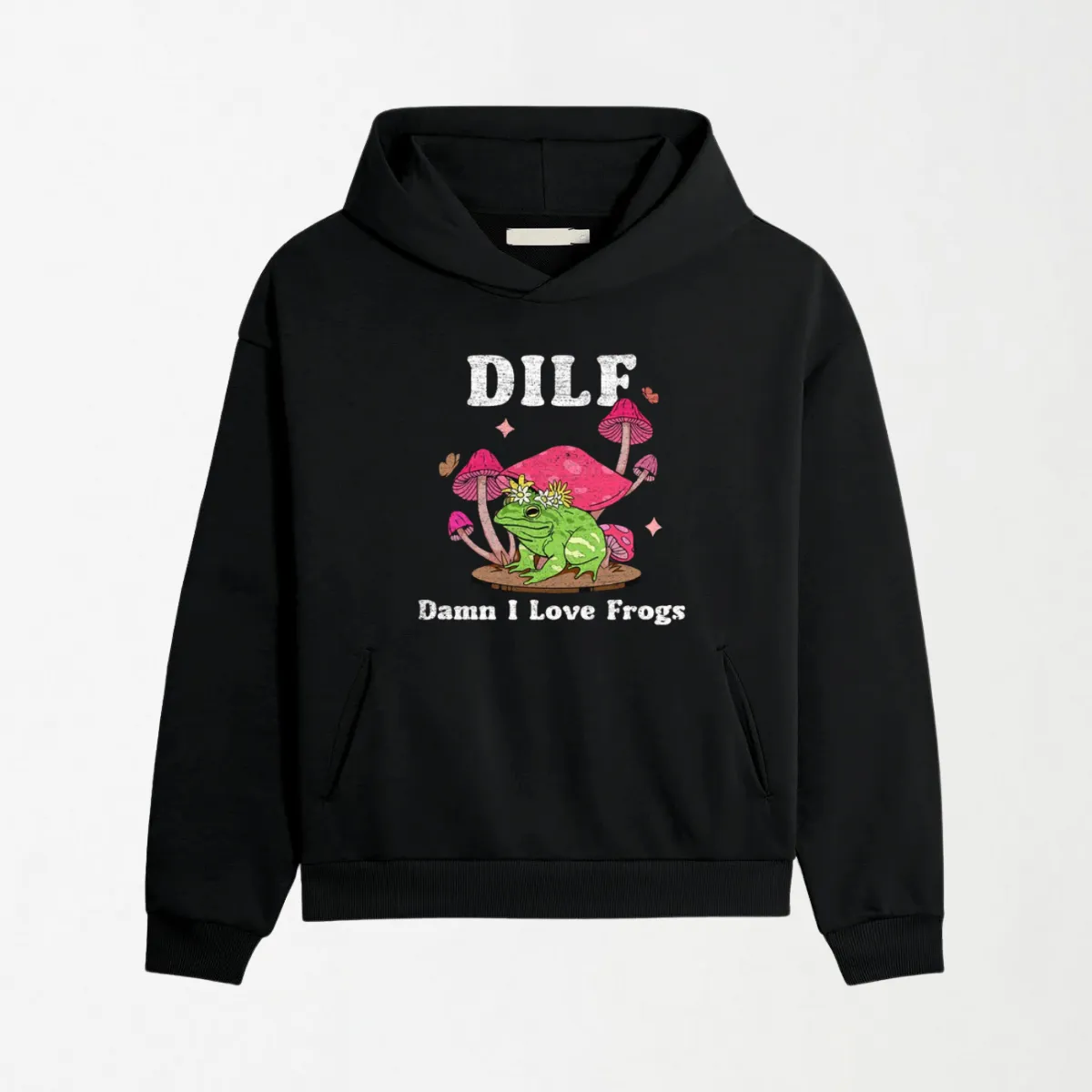I Love Frogs - Graphic Hoodie