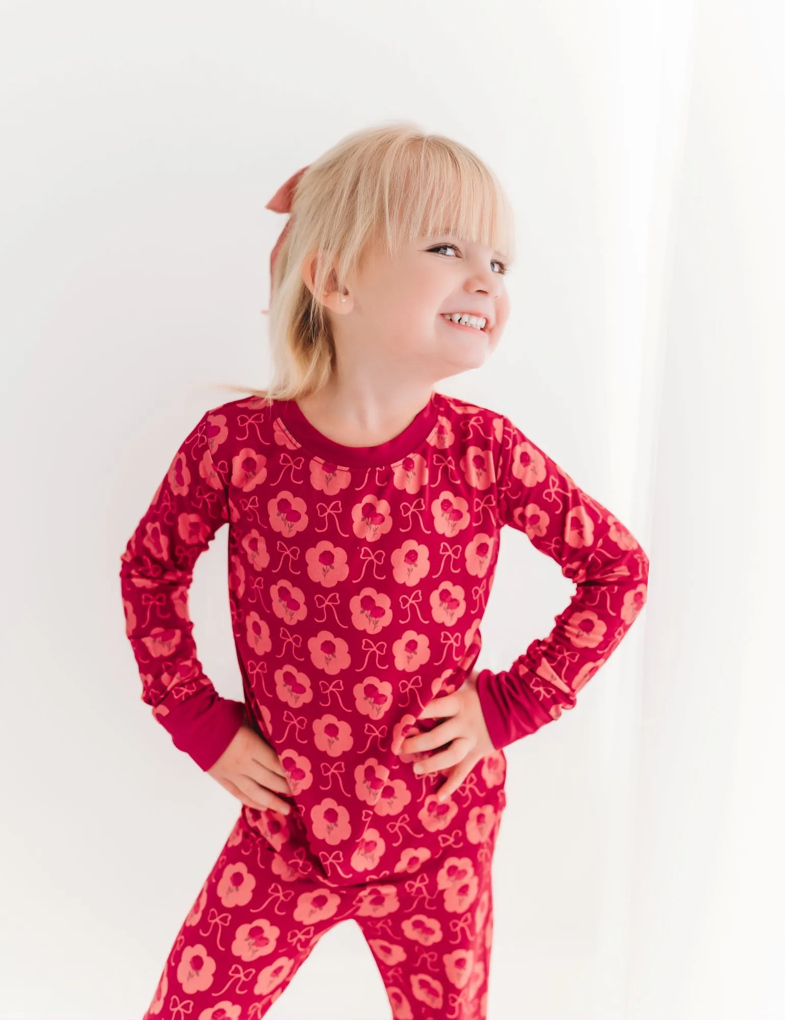 In My Jammers Elle Floral L/S 2pc PJ Set