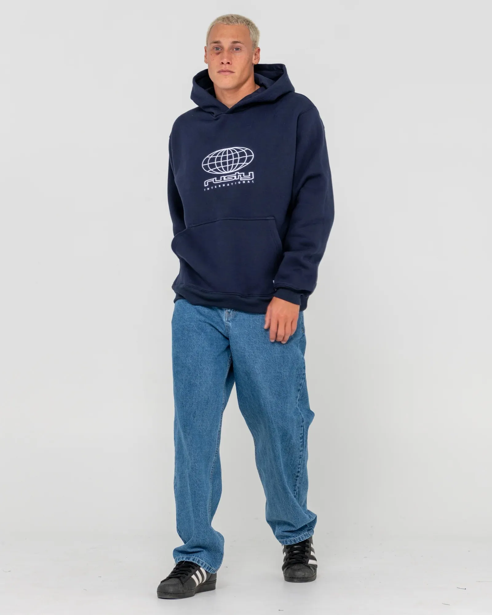 Internazionale Hooded Fleece Blue