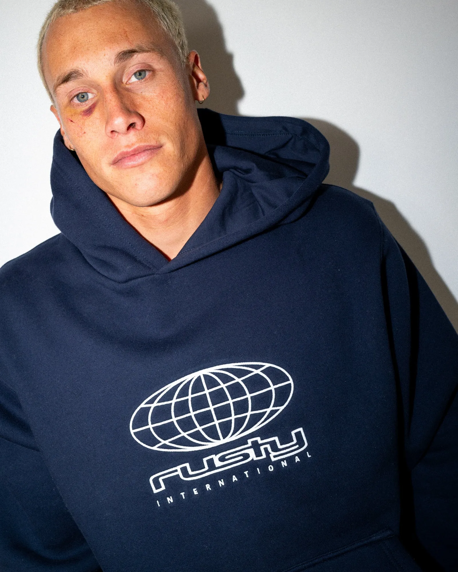 Internazionale Hooded Fleece Blue